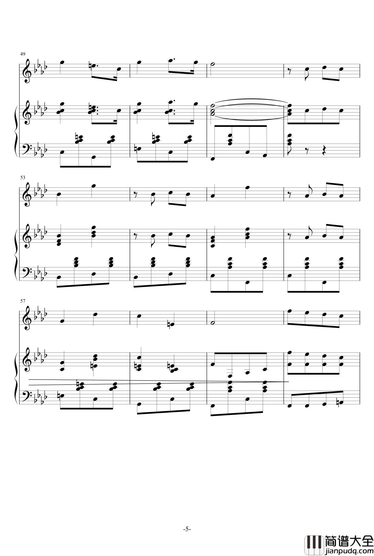 斯拉夫送行曲钢琴谱_苏联军乐