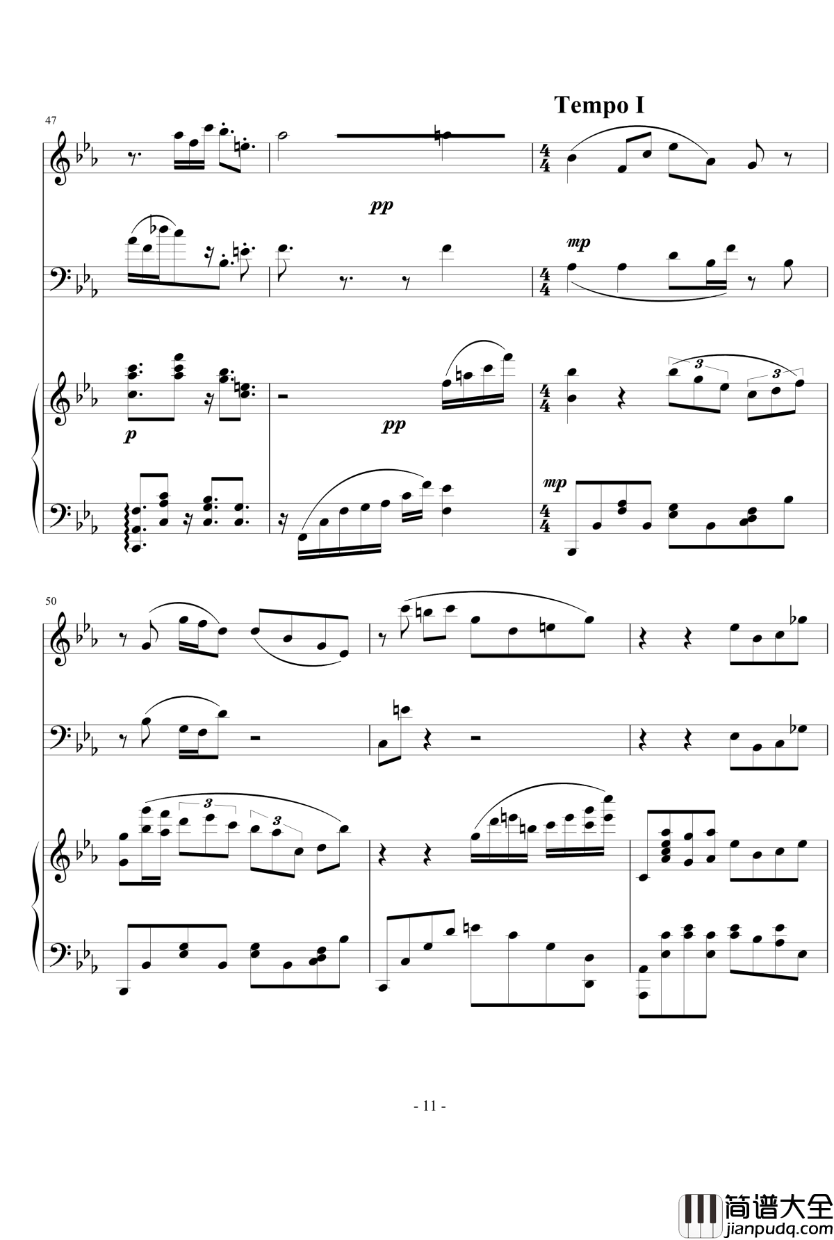 Trio_piece钢琴谱_nyride_随写三重奏小品