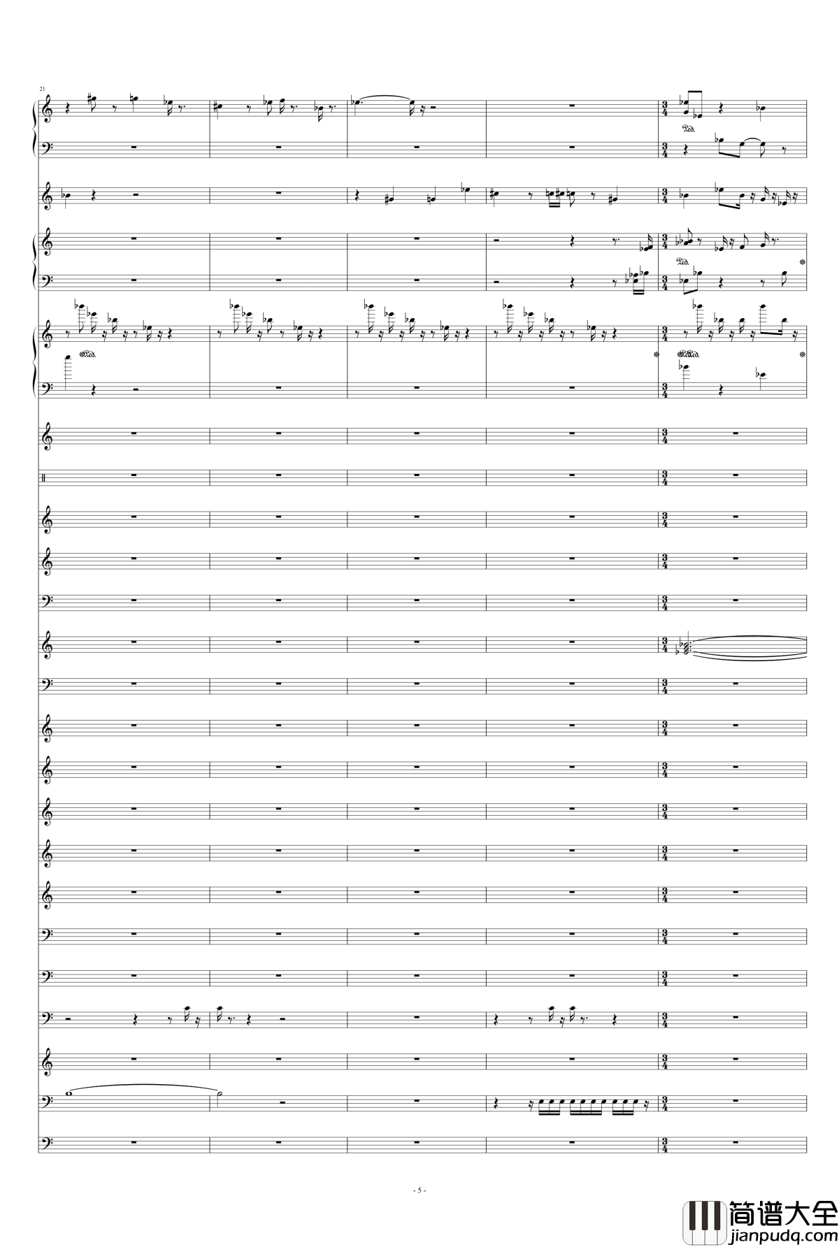 Oasis钢琴谱_绿洲_天钦~