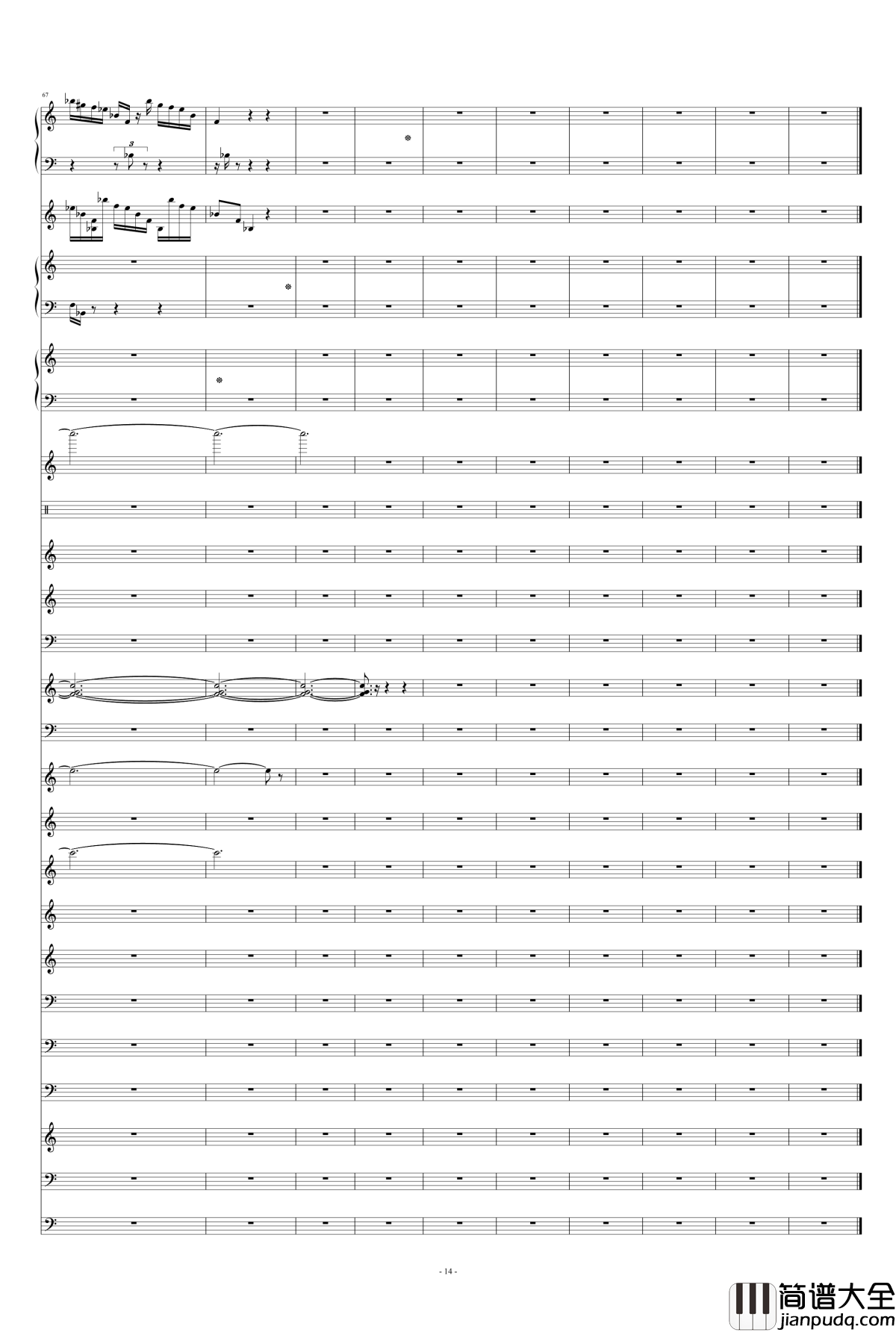 Oasis钢琴谱_绿洲_天钦~