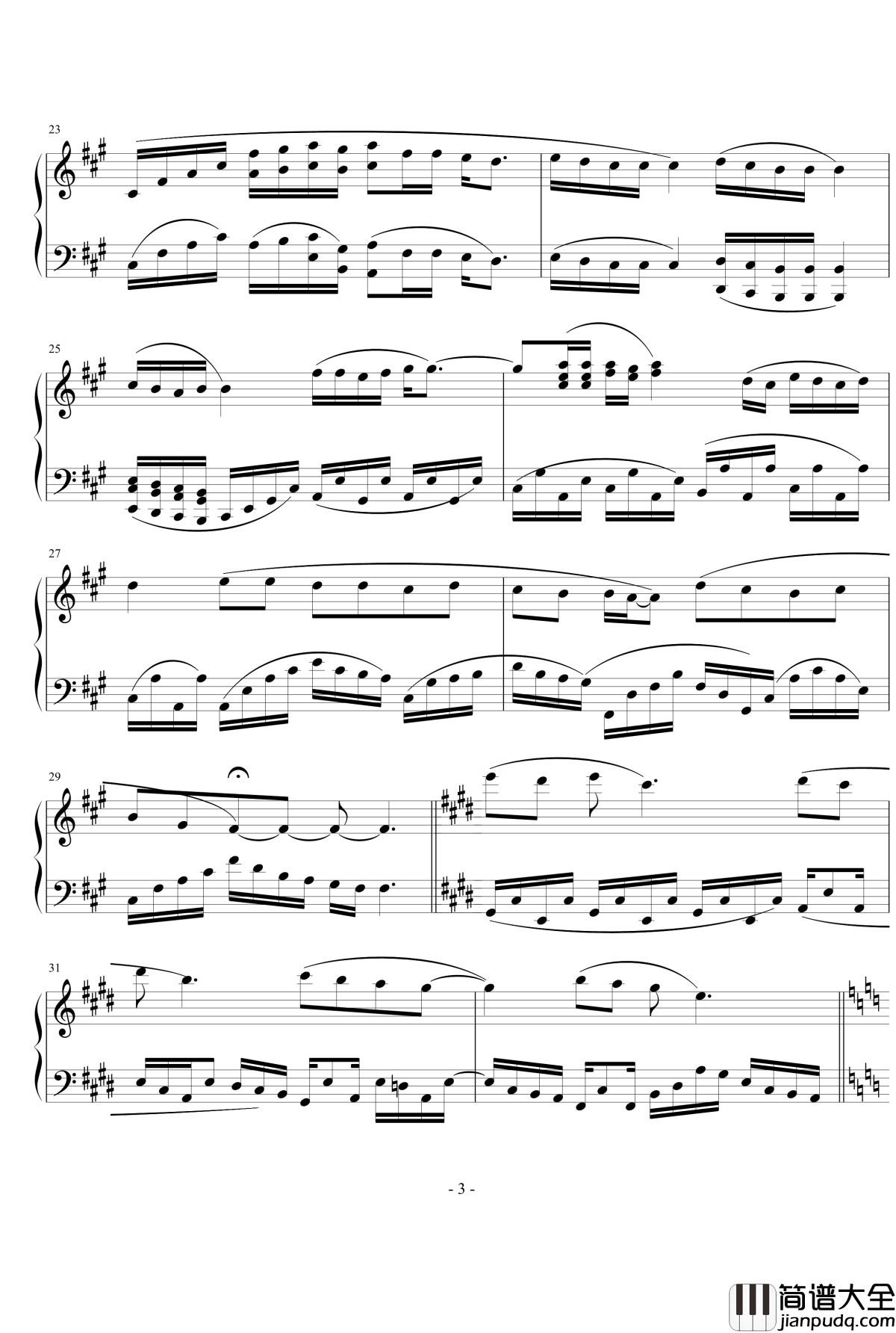 快乐钢琴谱_即兴第五首_廖汝翔