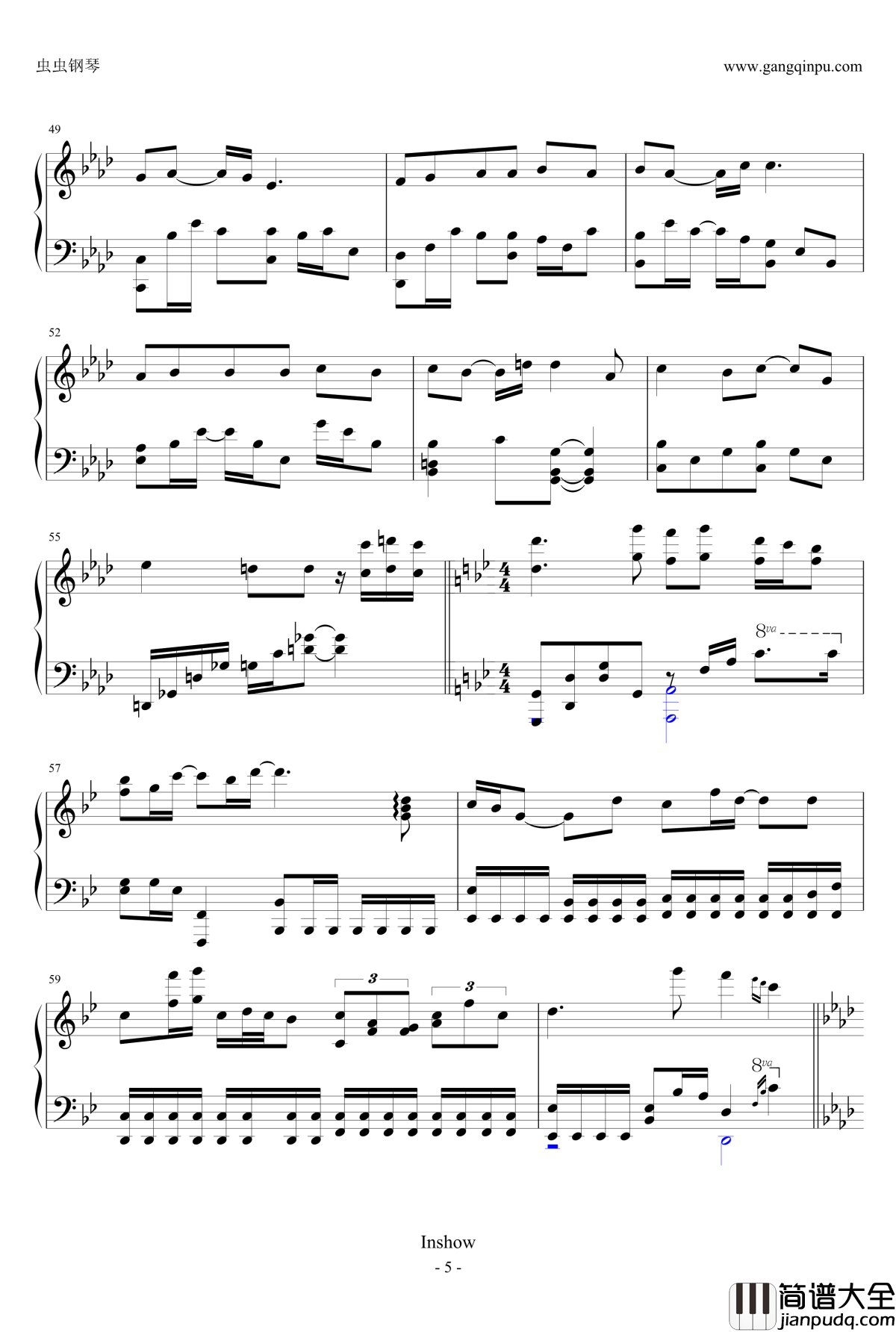 盗墓笔记_灵契钢琴谱