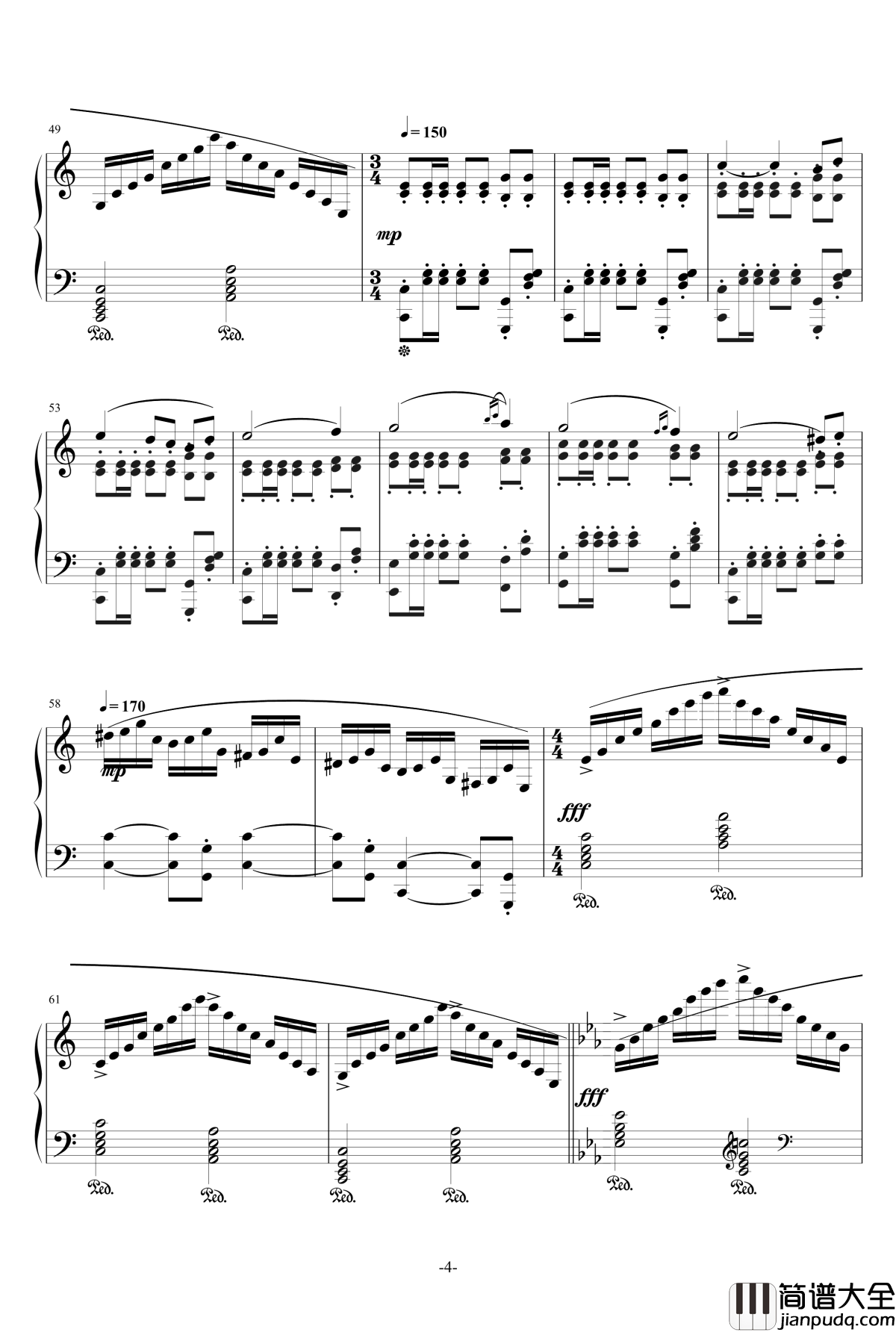 summer_holiday_12钢琴谱_一个球