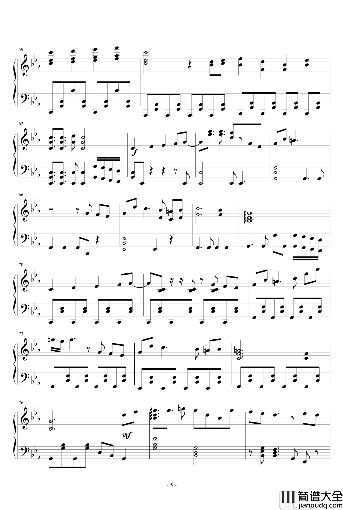 狂音§钢琴谱_Enigma