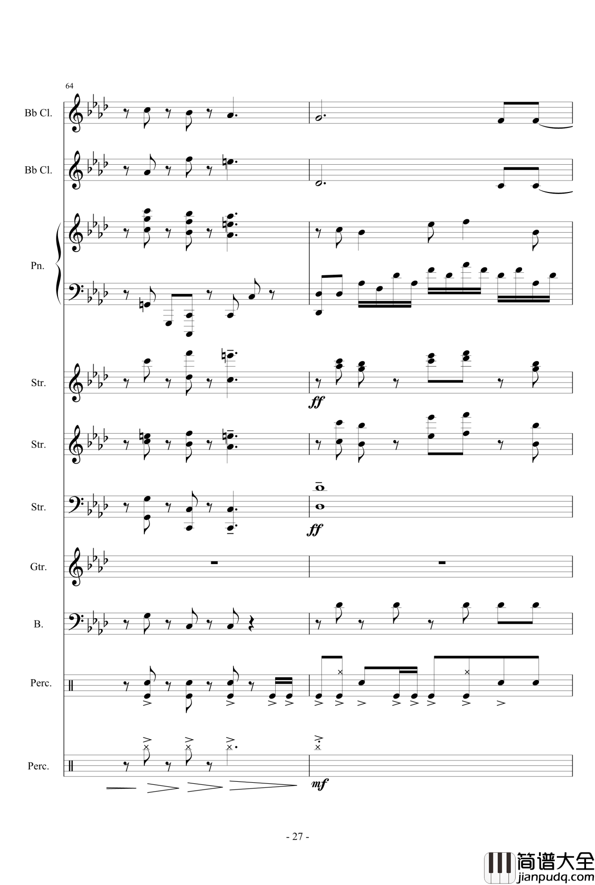 可塑性记忆OP钢琴谱_Ring_of_Fortune_佐佐木惠梨