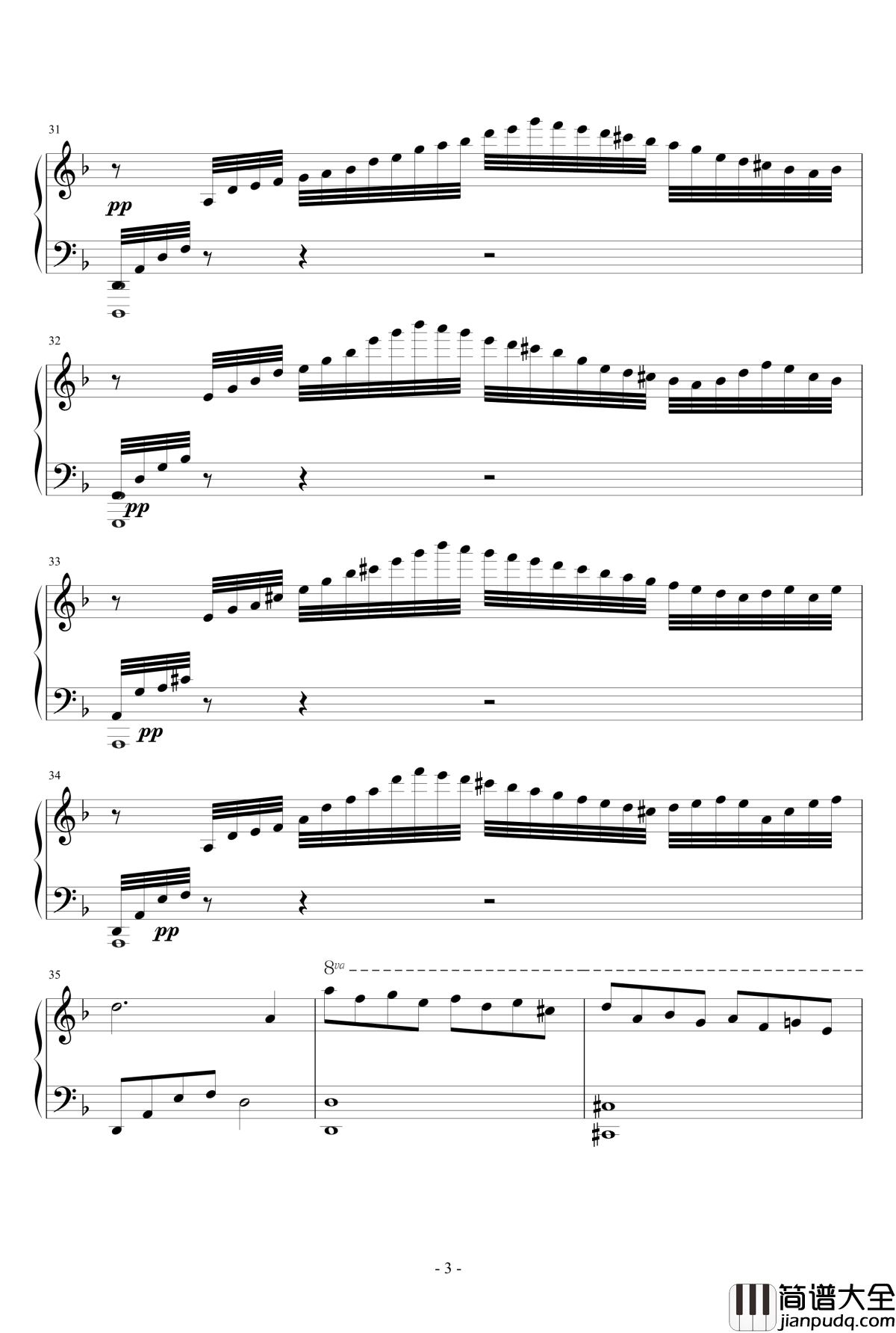 又一季的秋叶落钢琴谱_rj20091403111