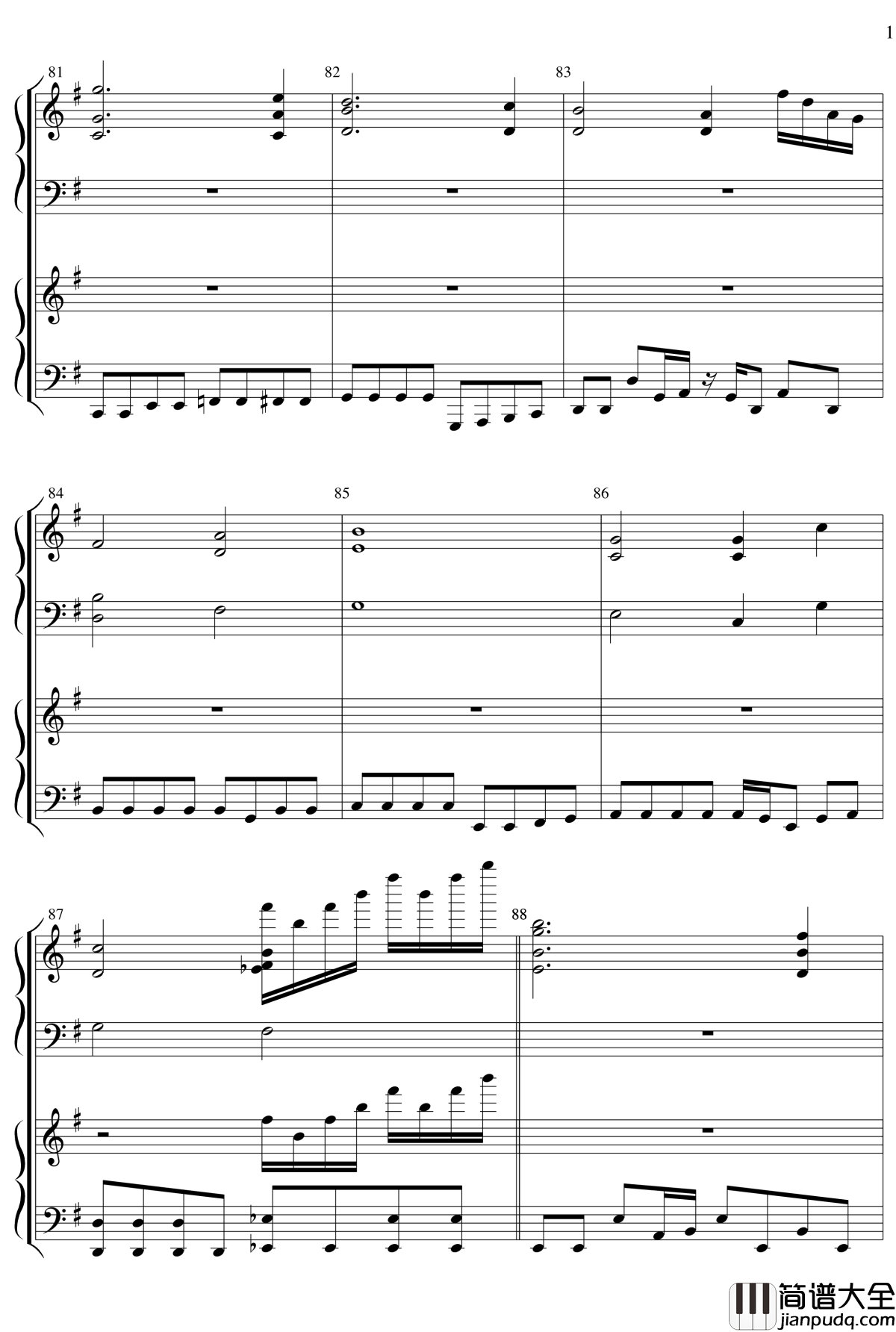 超时空要塞FOP钢琴谱_菅野よう子_ライオン_Lion_超时空要塞