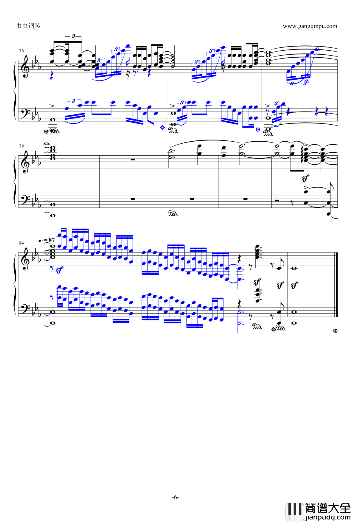 我的天空钢琴谱_贝贝秀儿