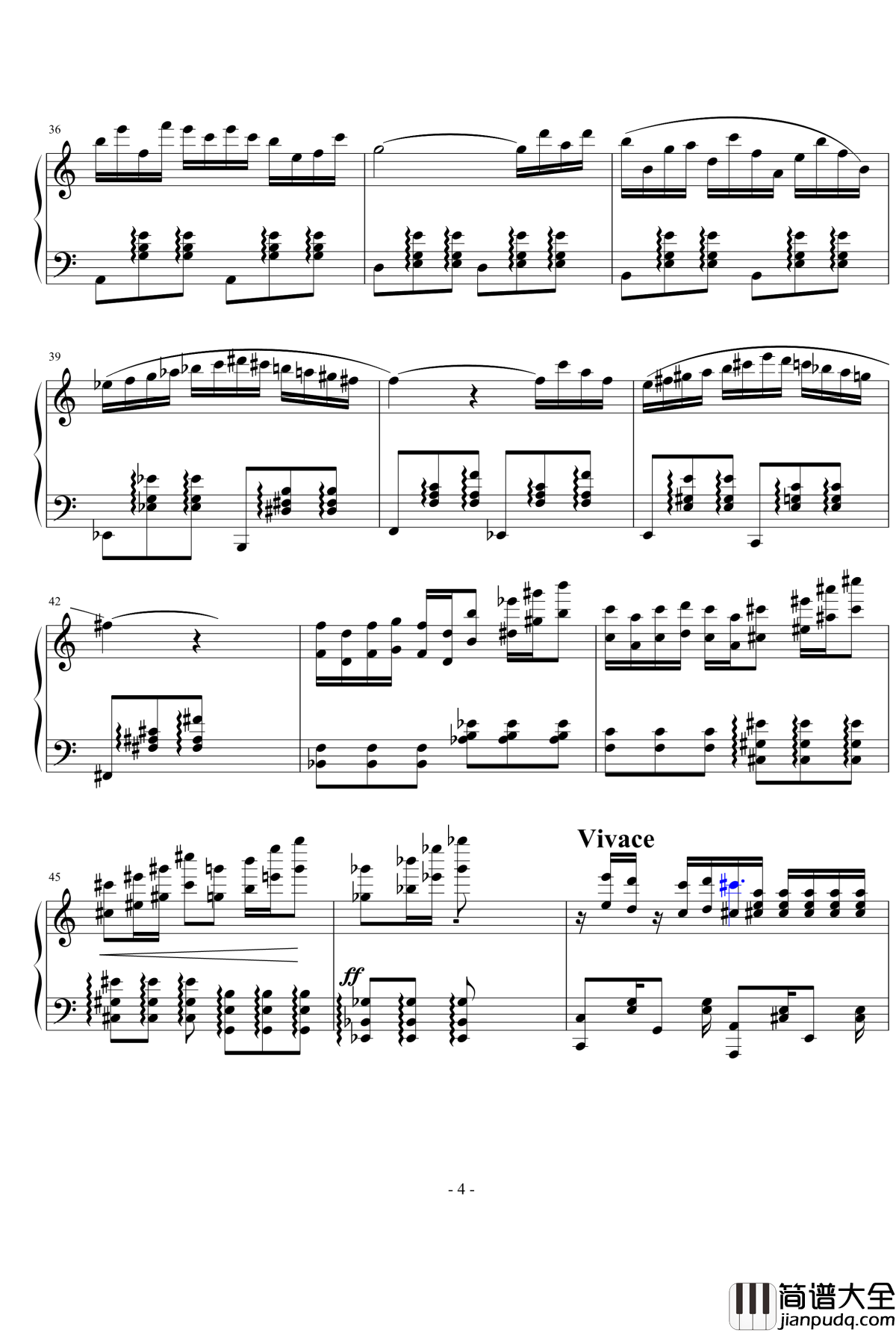 biaoti钢琴谱_nyride