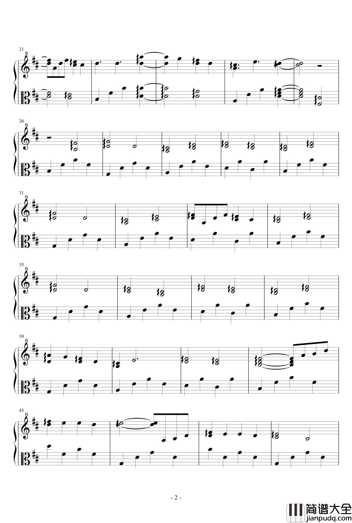 活动小丑钢琴谱__からくりピエロ_八音盒版伴奏_初音未来