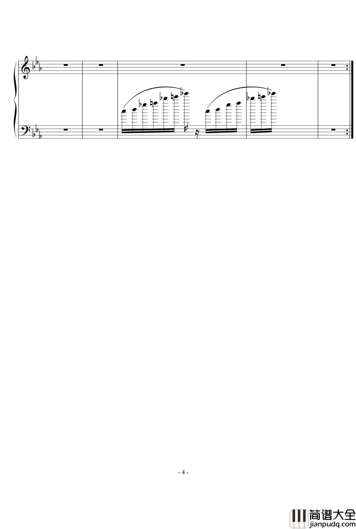 超级马里奥钢琴谱_流行追梦人