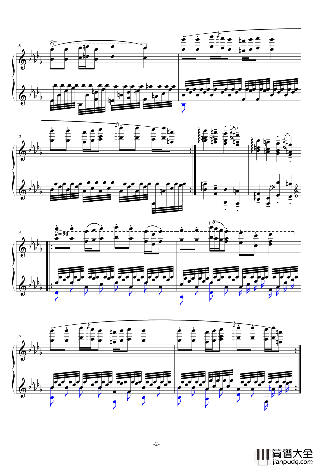 月光曲钢琴谱_一个球