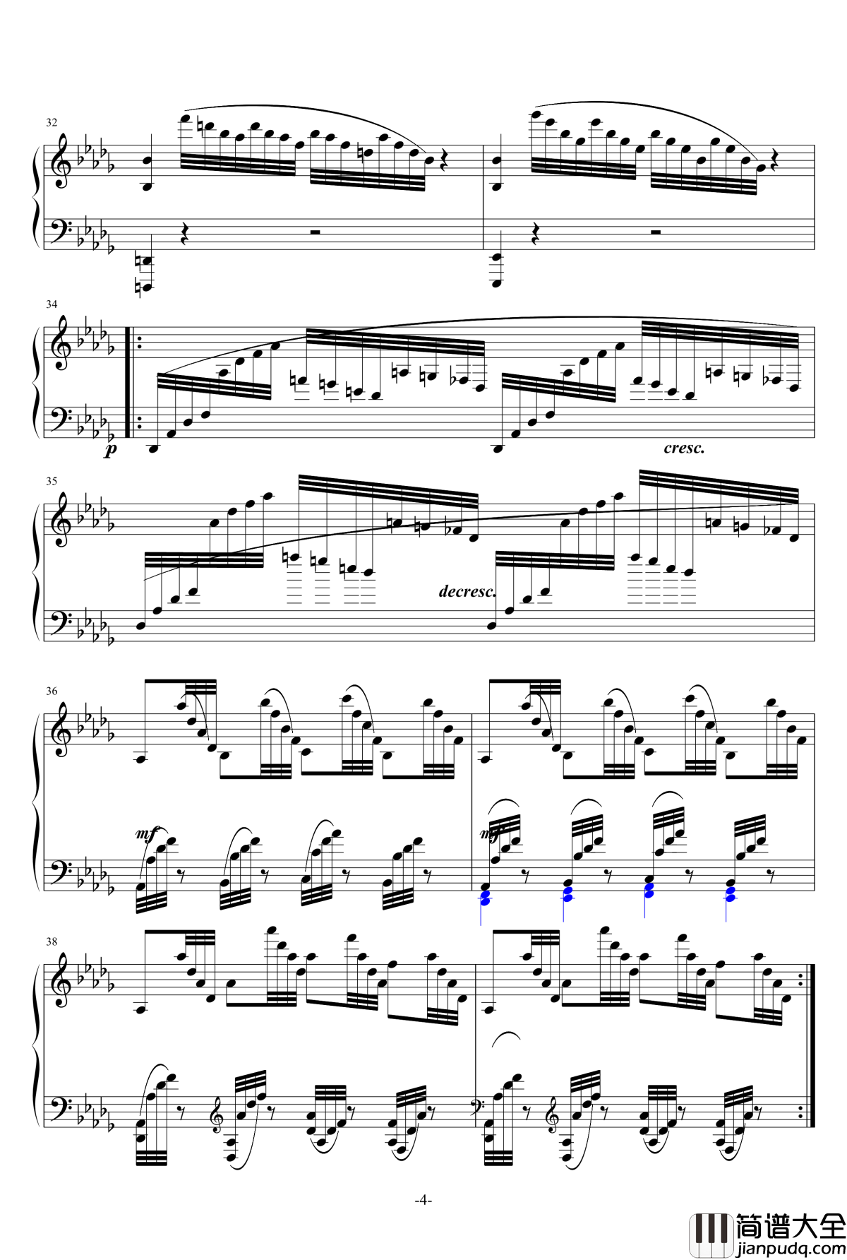 月光曲钢琴谱_一个球