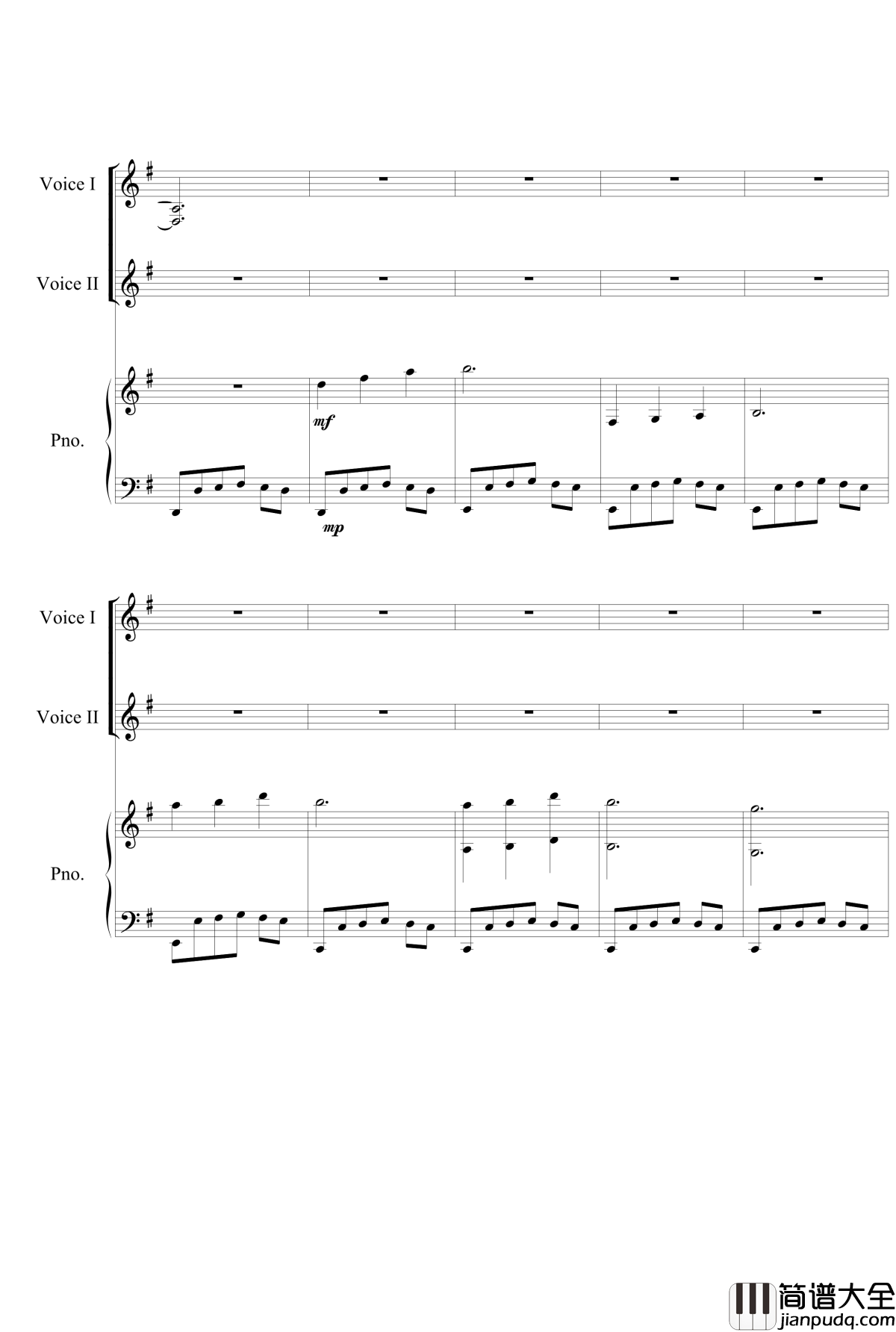 霍乱时期的爱情钢琴谱_正式版_森小爪