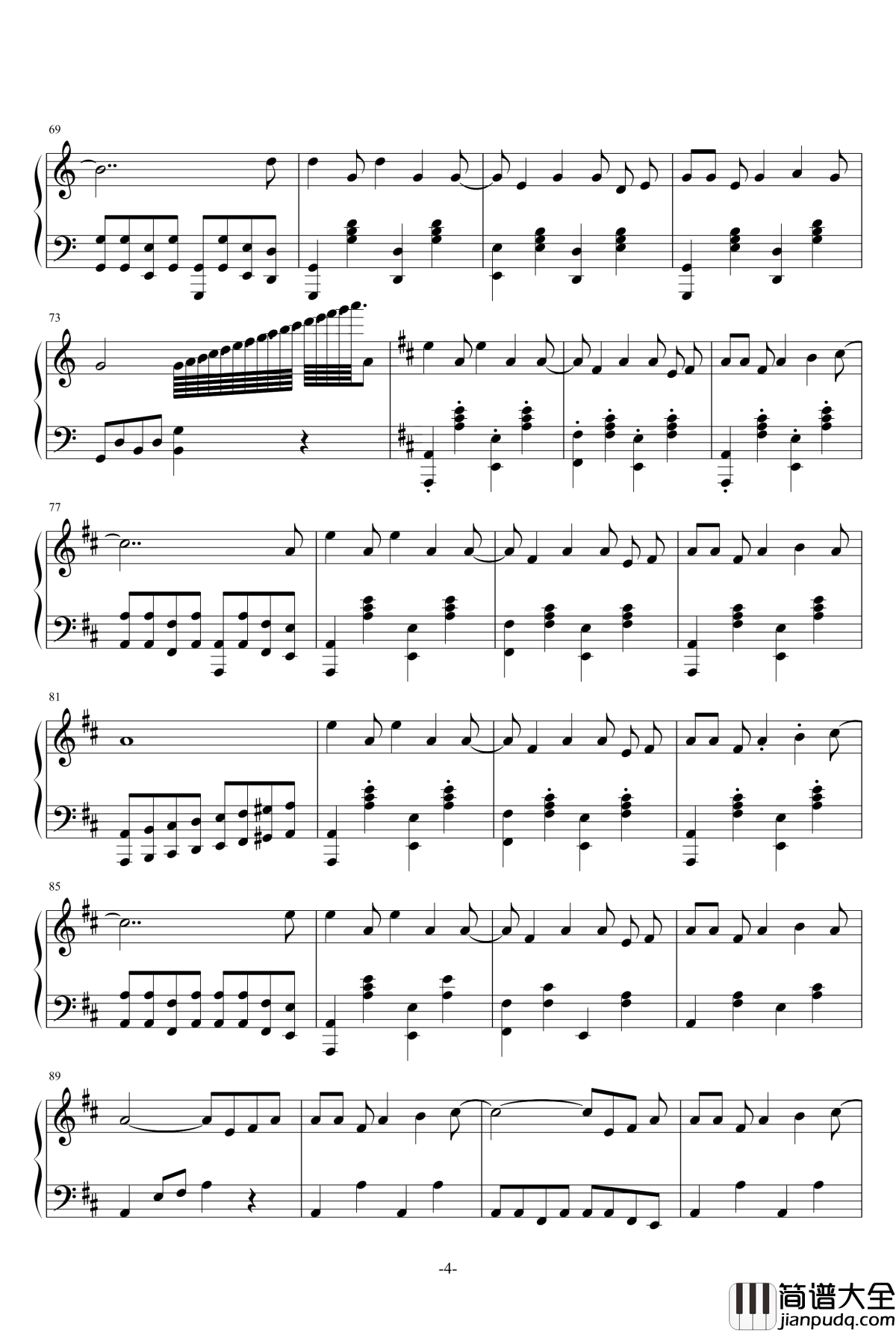 Someday_I_Meet_You钢琴谱_為妳而舞