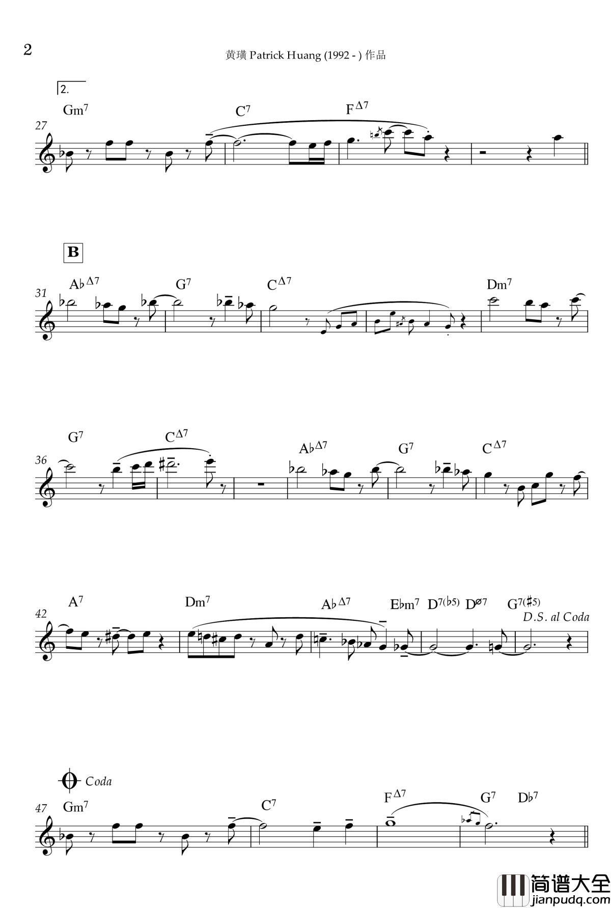 Acai_na_tigela钢琴谱__流行追梦人