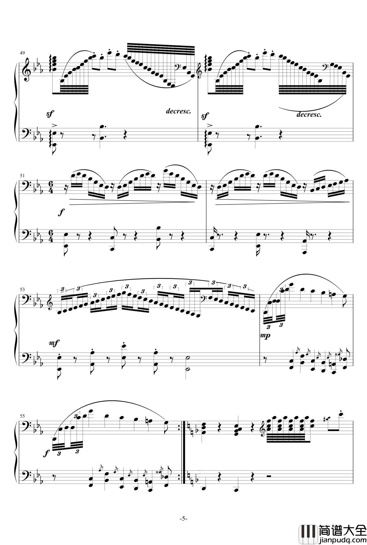 summer_holiday_2钢琴谱_一个球