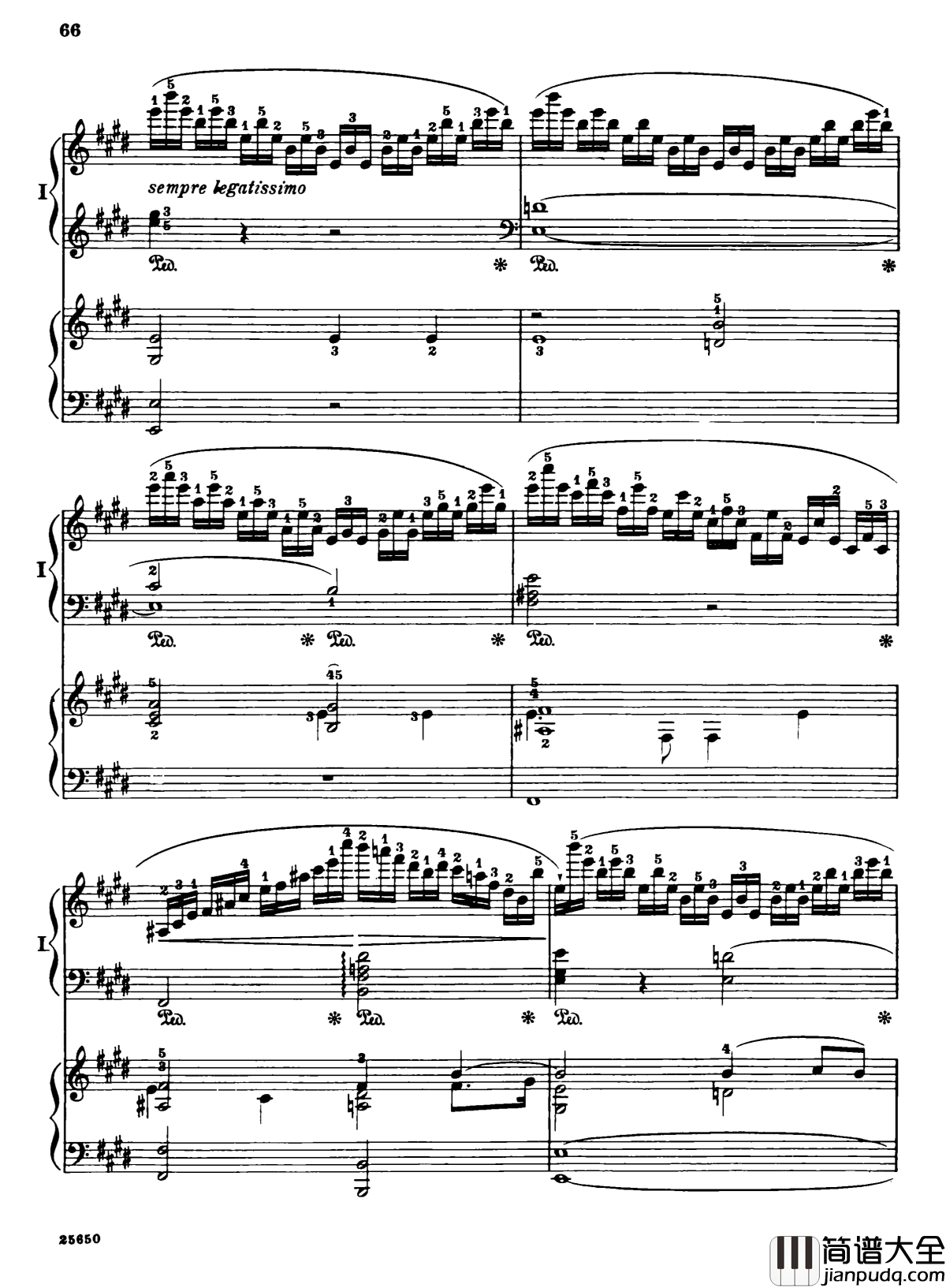 肖邦第一钢琴协奏曲钢琴谱_肖邦