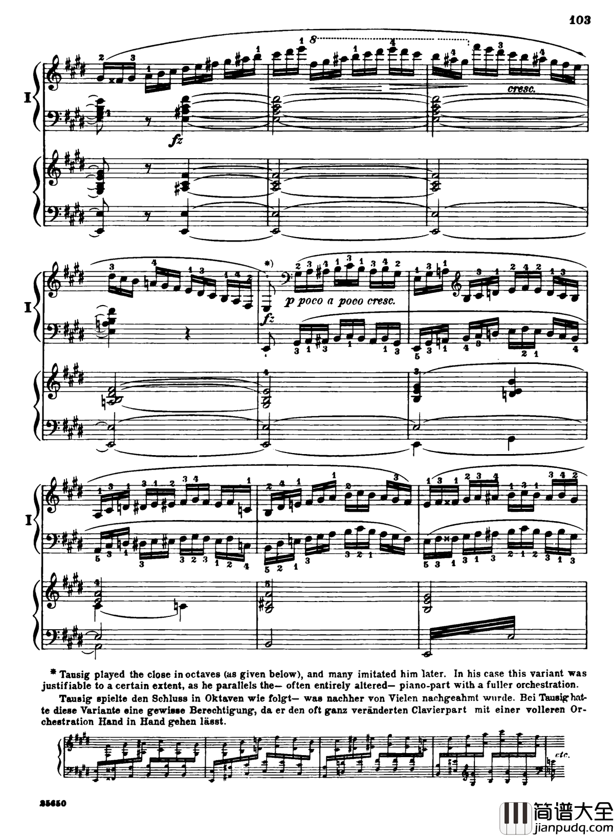 肖邦第一钢琴协奏曲钢琴谱_肖邦