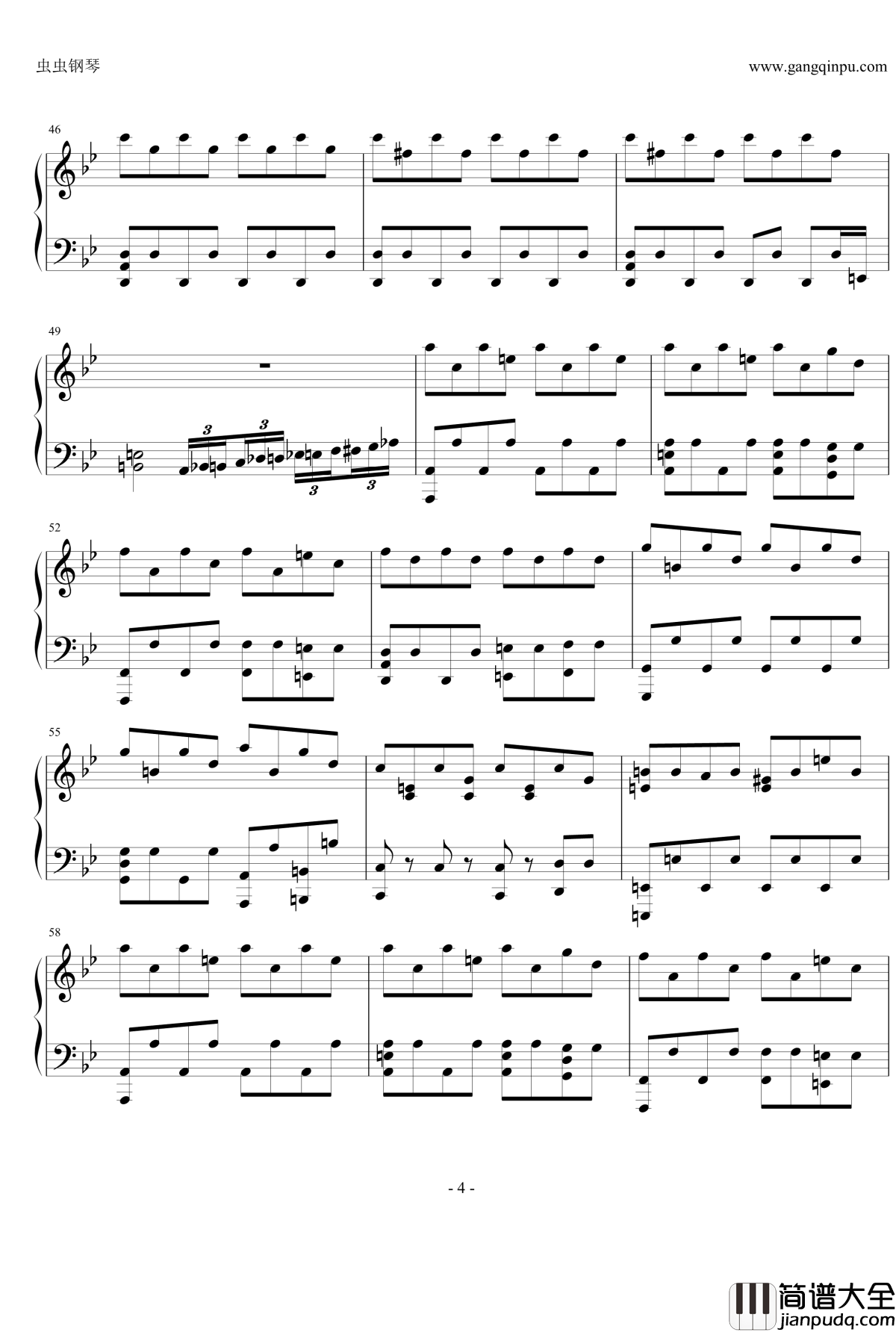 _a_song_of_storm_and_fire钢琴谱_钢琴伴奏_尾浦游纪翼·年代记