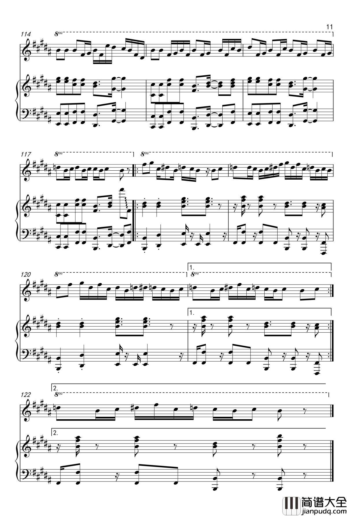 Nyanyanyanyanyanyanya!_钢琴谱_SEXY_SYNTHESIZER_remix_Nyan_Cat