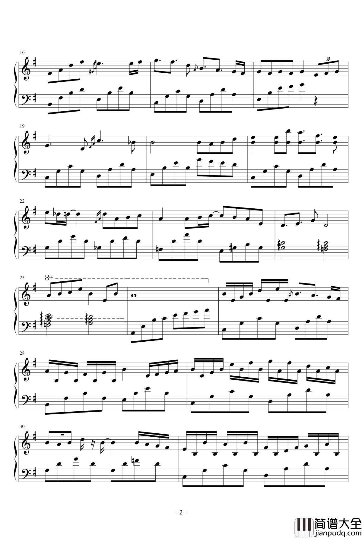 The_Autumn_of_You_and_Me钢琴谱_Ydolem