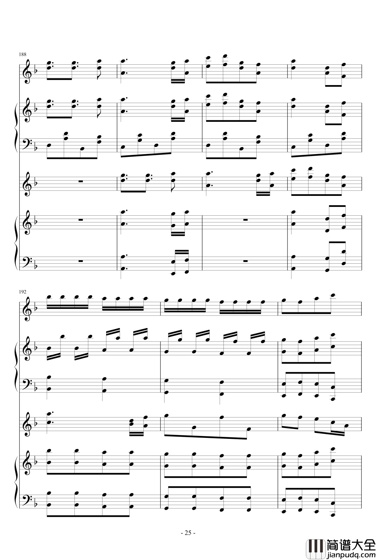 千本樱钢琴谱_乐队版_初音未来