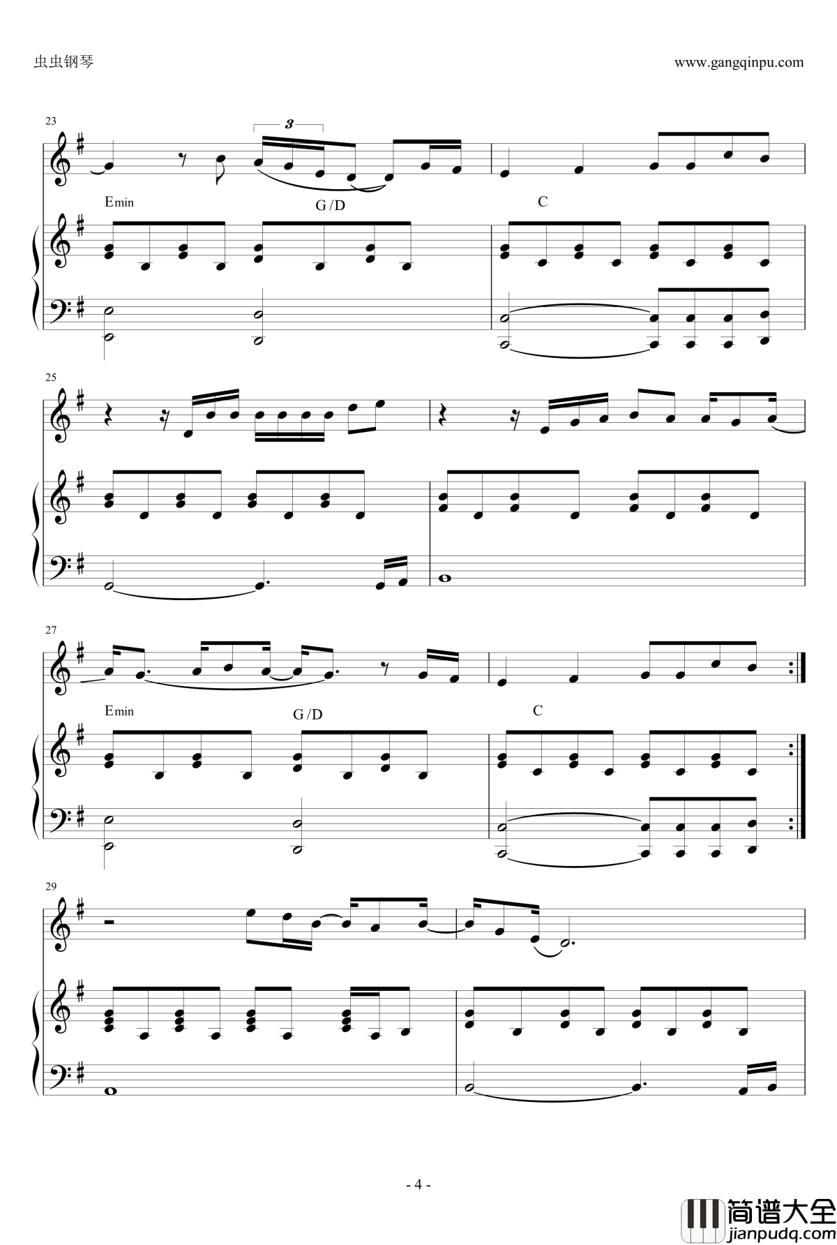 Better_in_time钢琴谱_Leona_Lewis