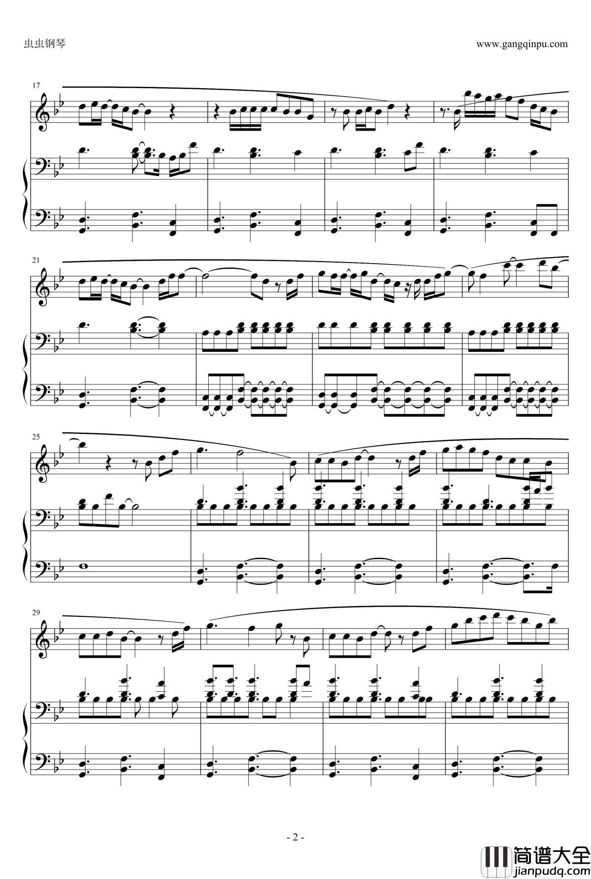 See_You_Again钢琴谱_钢琴伴奏谱_速度与激情