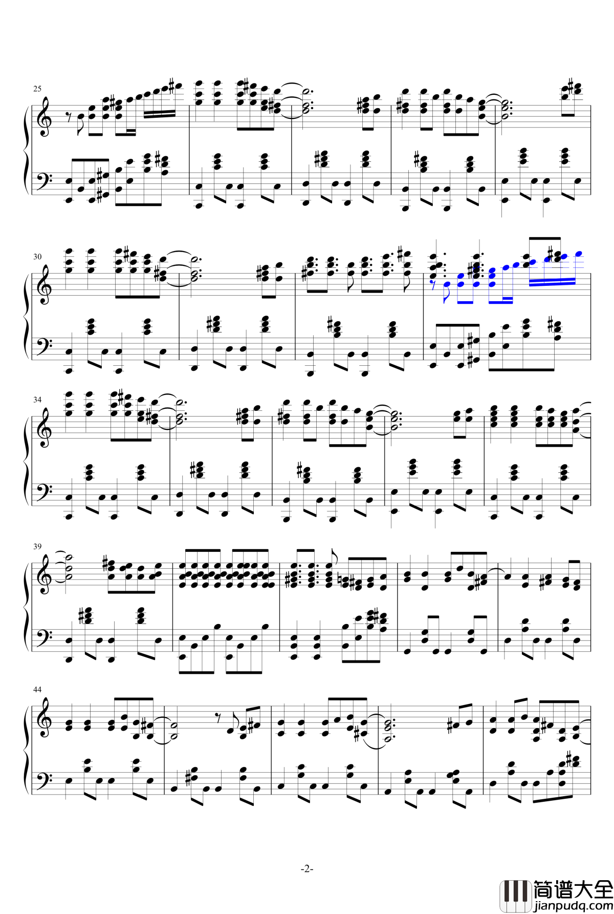 那激动人心的比赛钢琴谱_The_Exciting_Competition_as2134