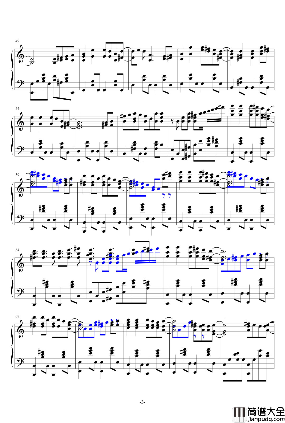 那激动人心的比赛钢琴谱_The_Exciting_Competition_as2134