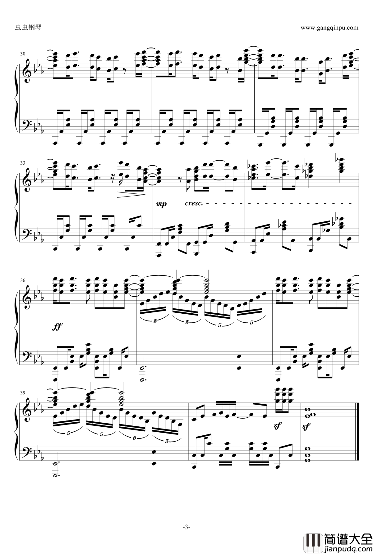 hello,world钢琴谱！_藤原基央