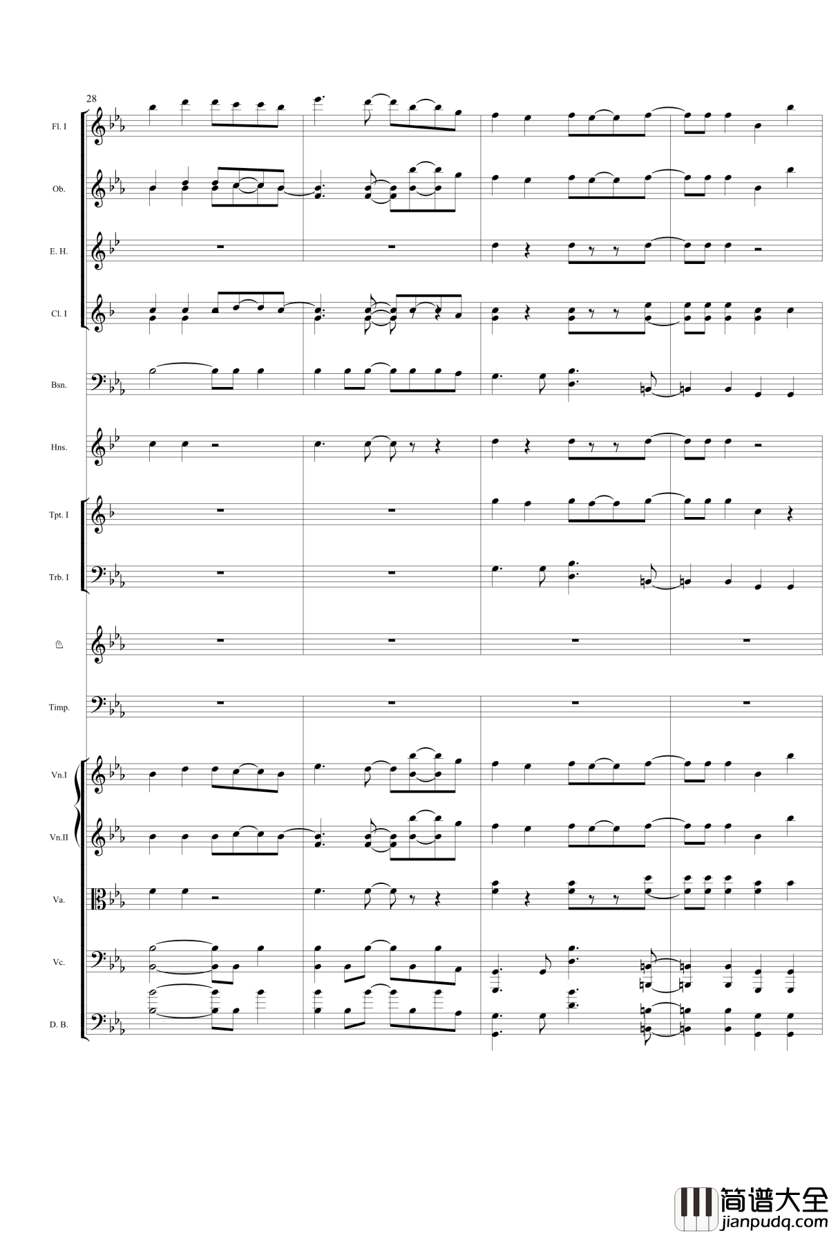 老圆钢琴谱_コネクト管弦乐_魔法少女小圆