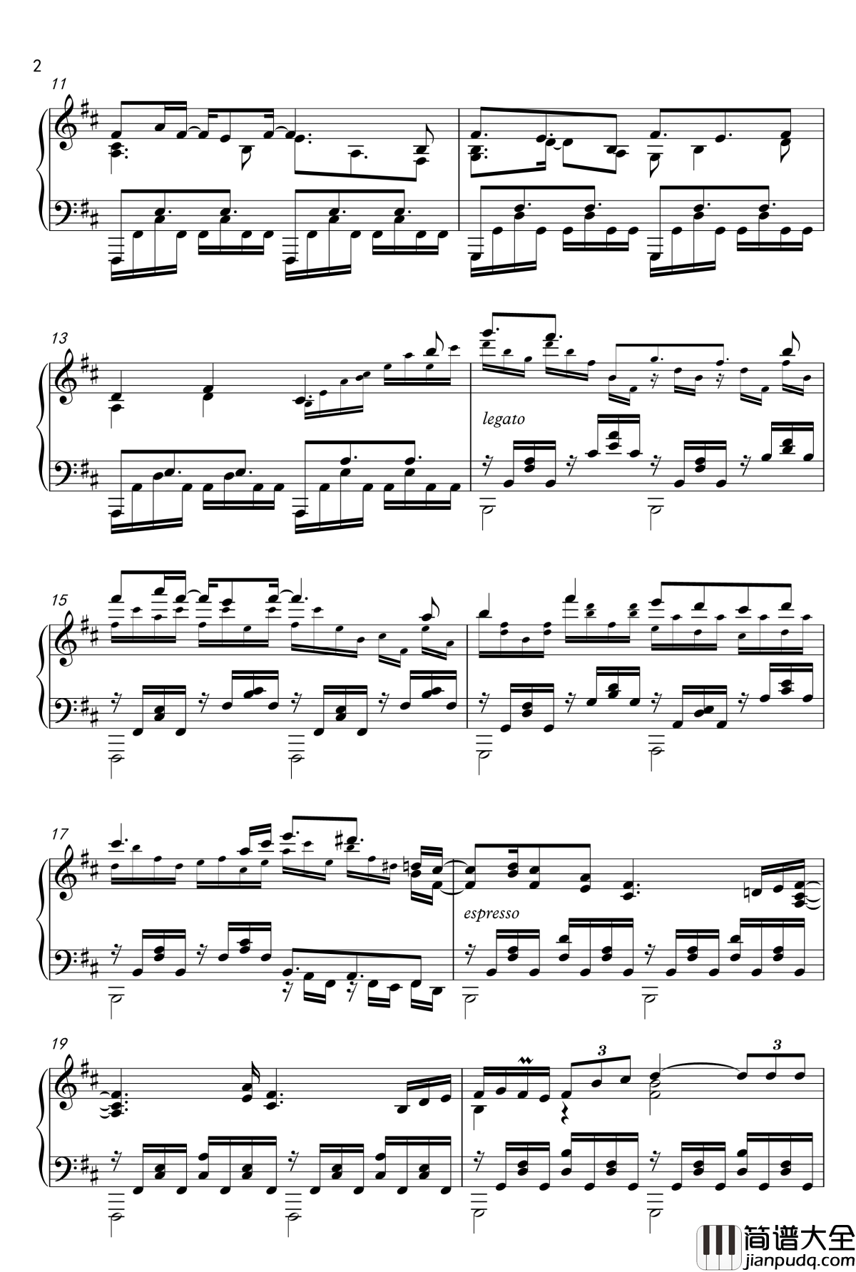 Again钢琴谱_【钢之炼金术师09_ED1】_钢之炼金术师