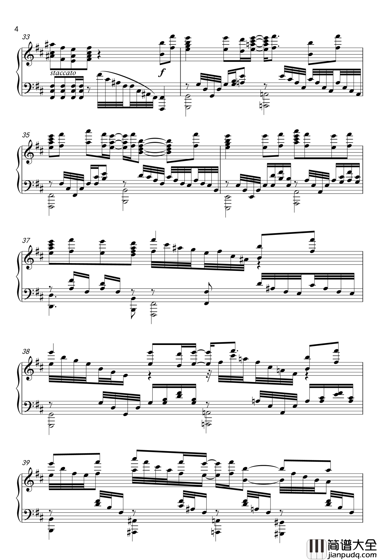 Again钢琴谱_【钢之炼金术师09_ED1】_钢之炼金术师