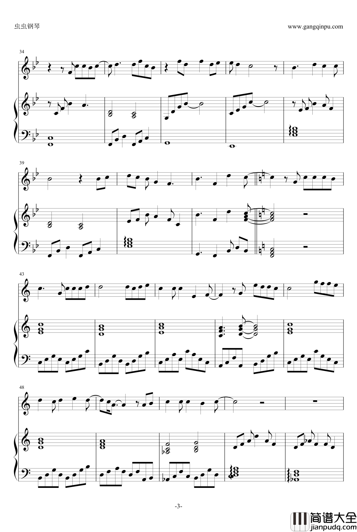 I_lay_my_love_on_you钢琴谱_伴奏_westlife___西城男孩