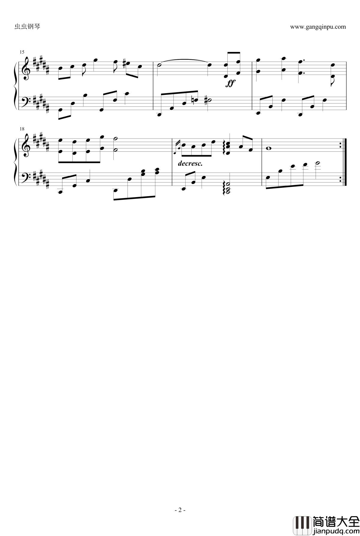 dragon_song钢琴谱_FF14_白垩之宫殿/_最终幻想