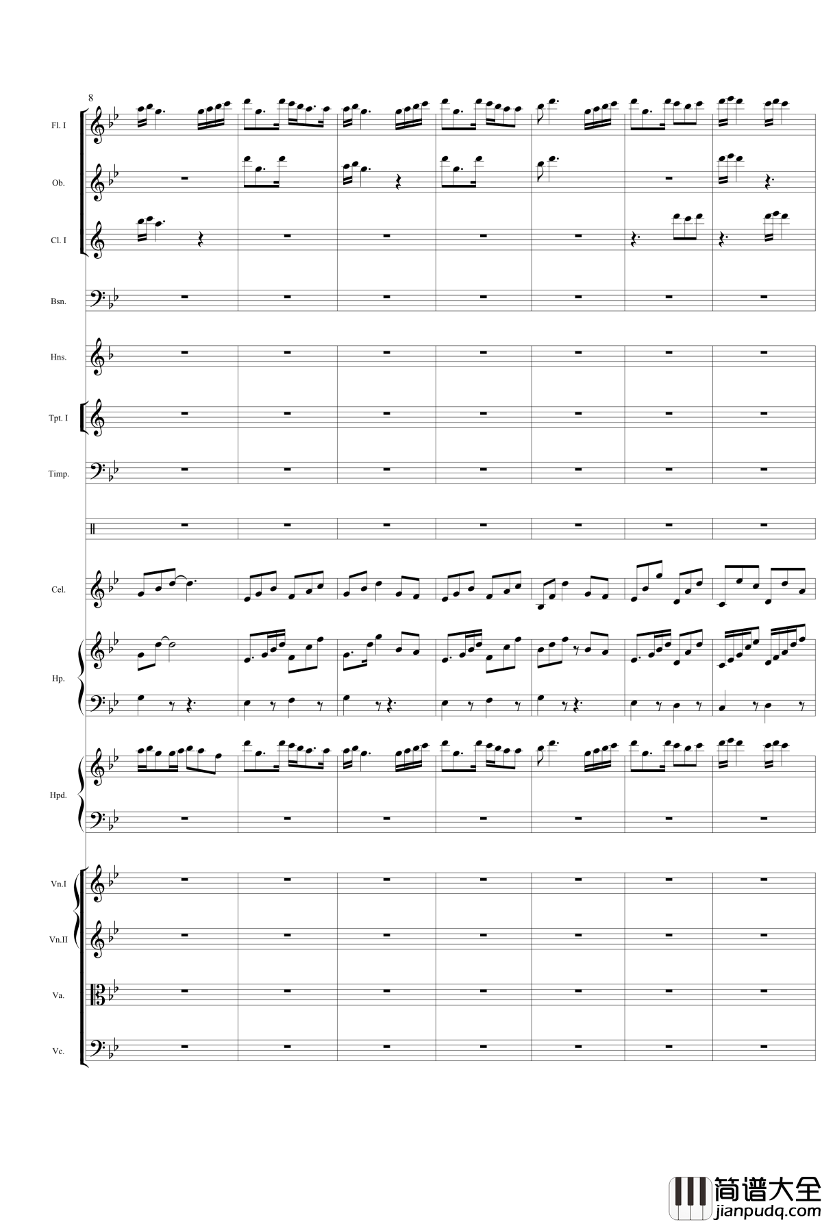 Sis_puella_magica!钢琴谱_管弦乐_魔法少女小圆