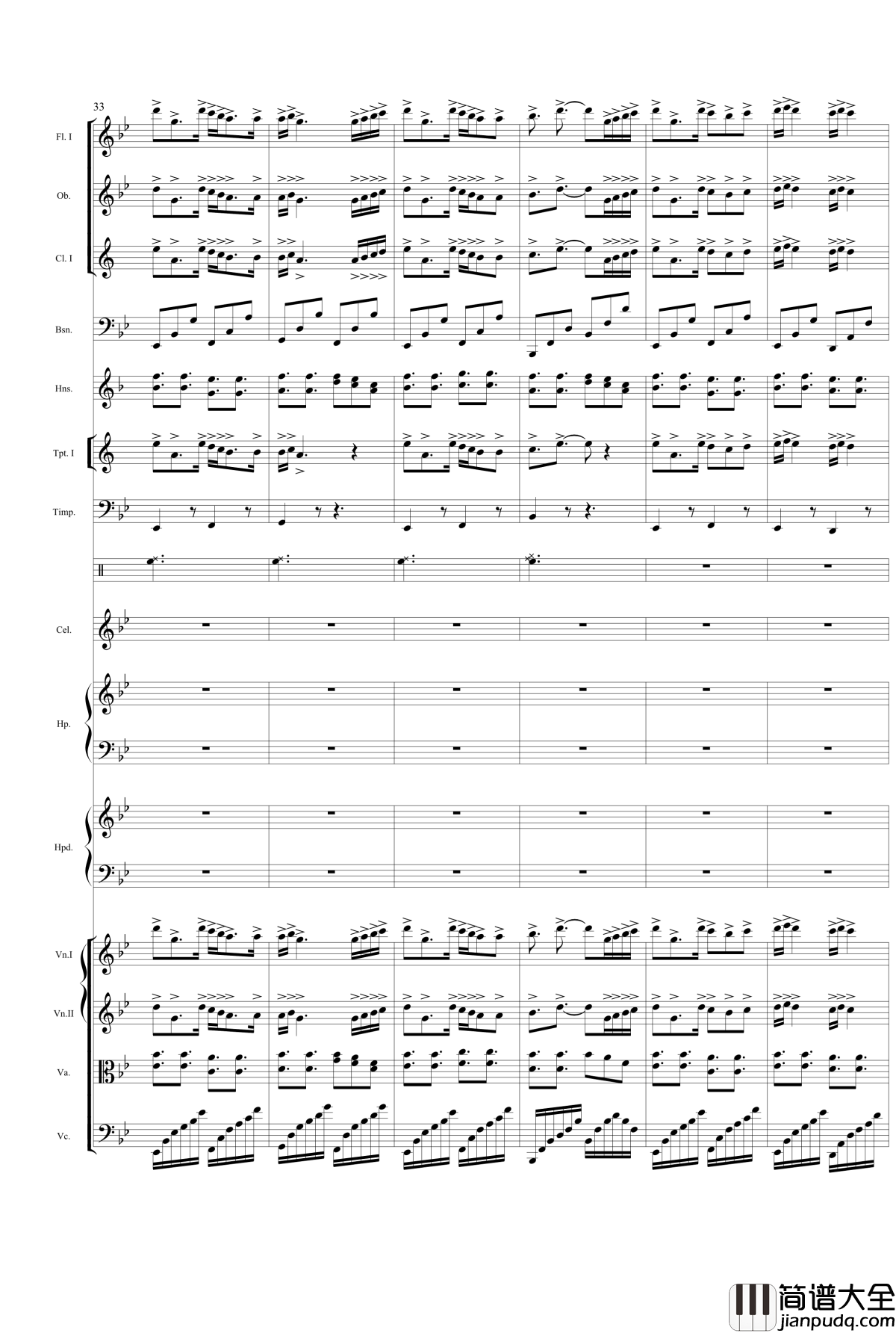 Sis_puella_magica!钢琴谱_管弦乐_魔法少女小圆