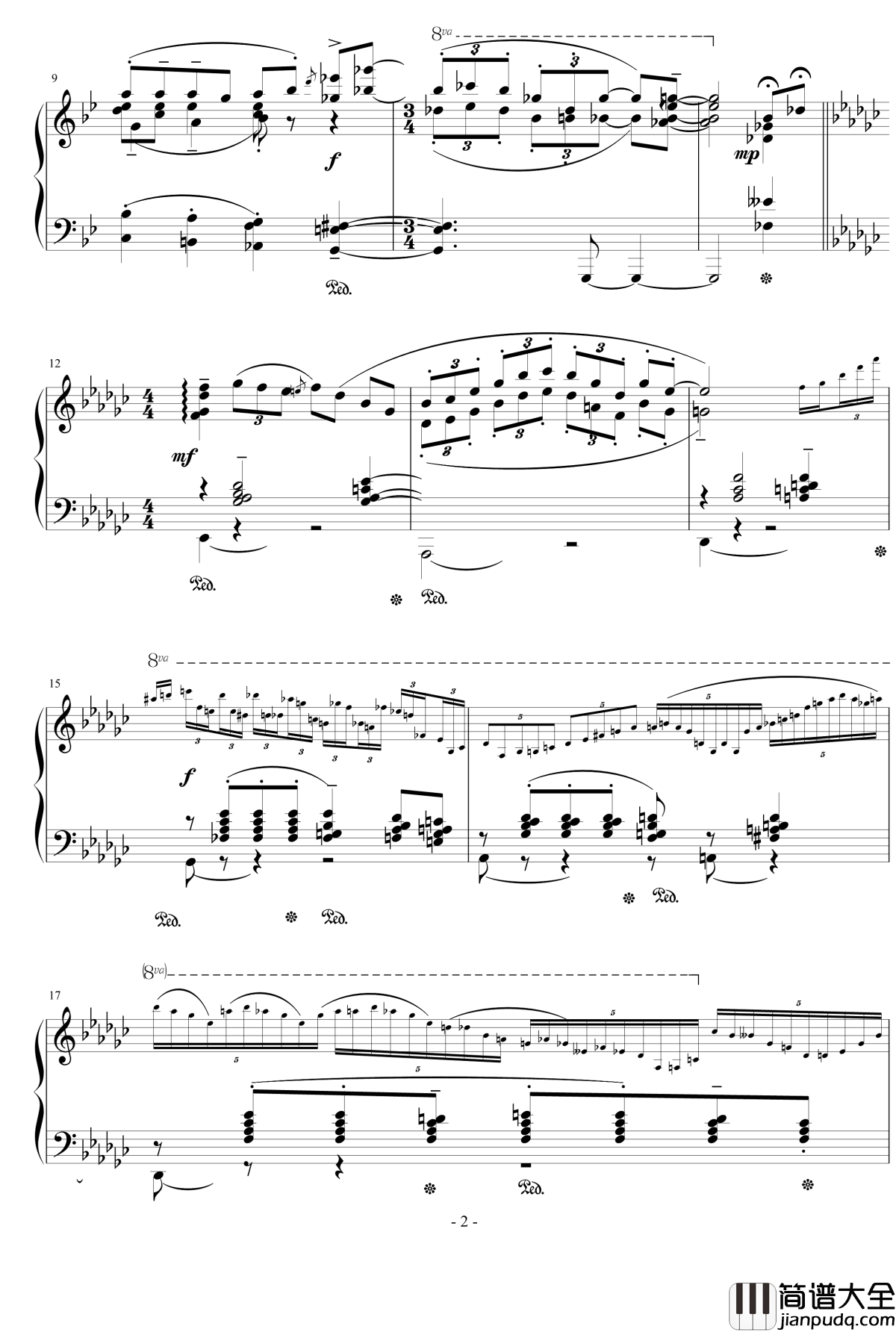 舞曲四首钢琴谱_谱阿勒曼德_流行追梦人