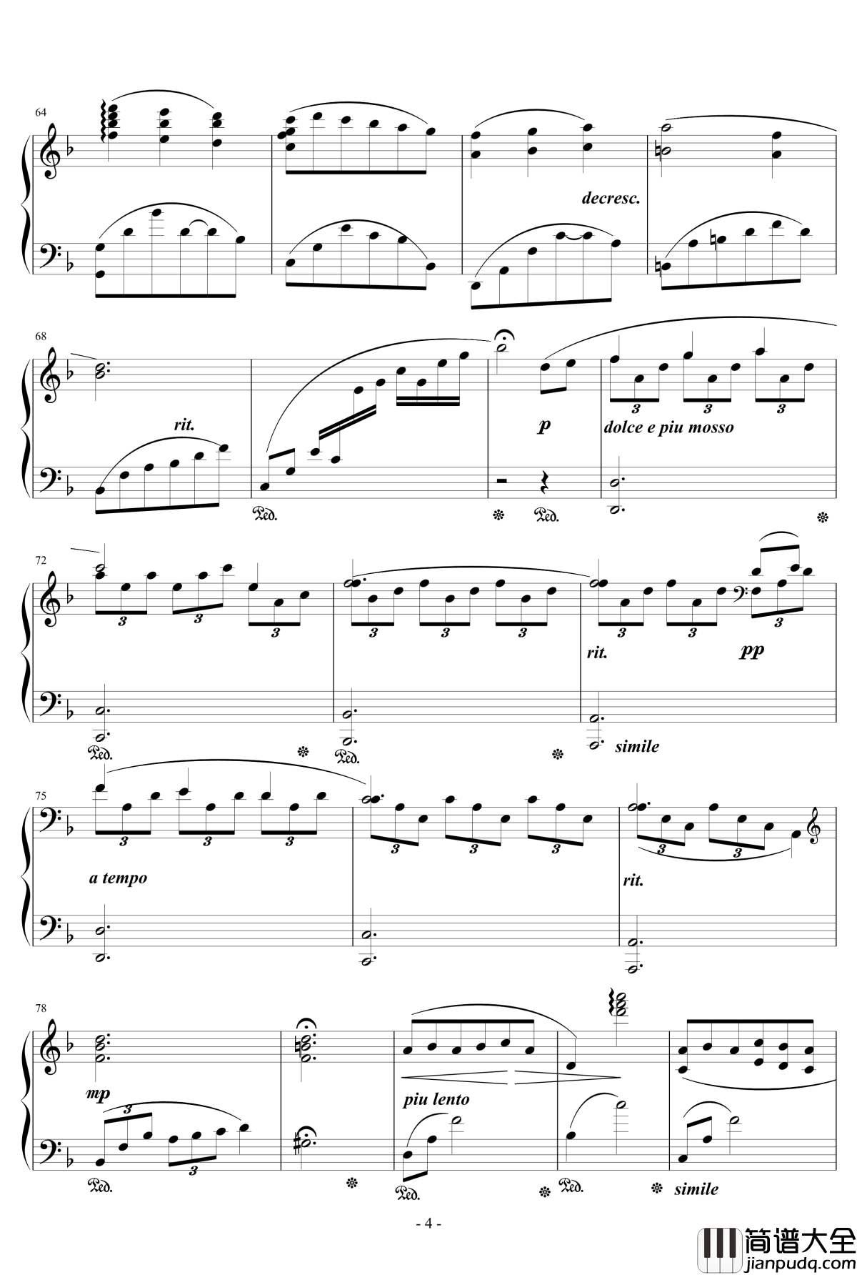 月盈钢琴谱_天籁传声