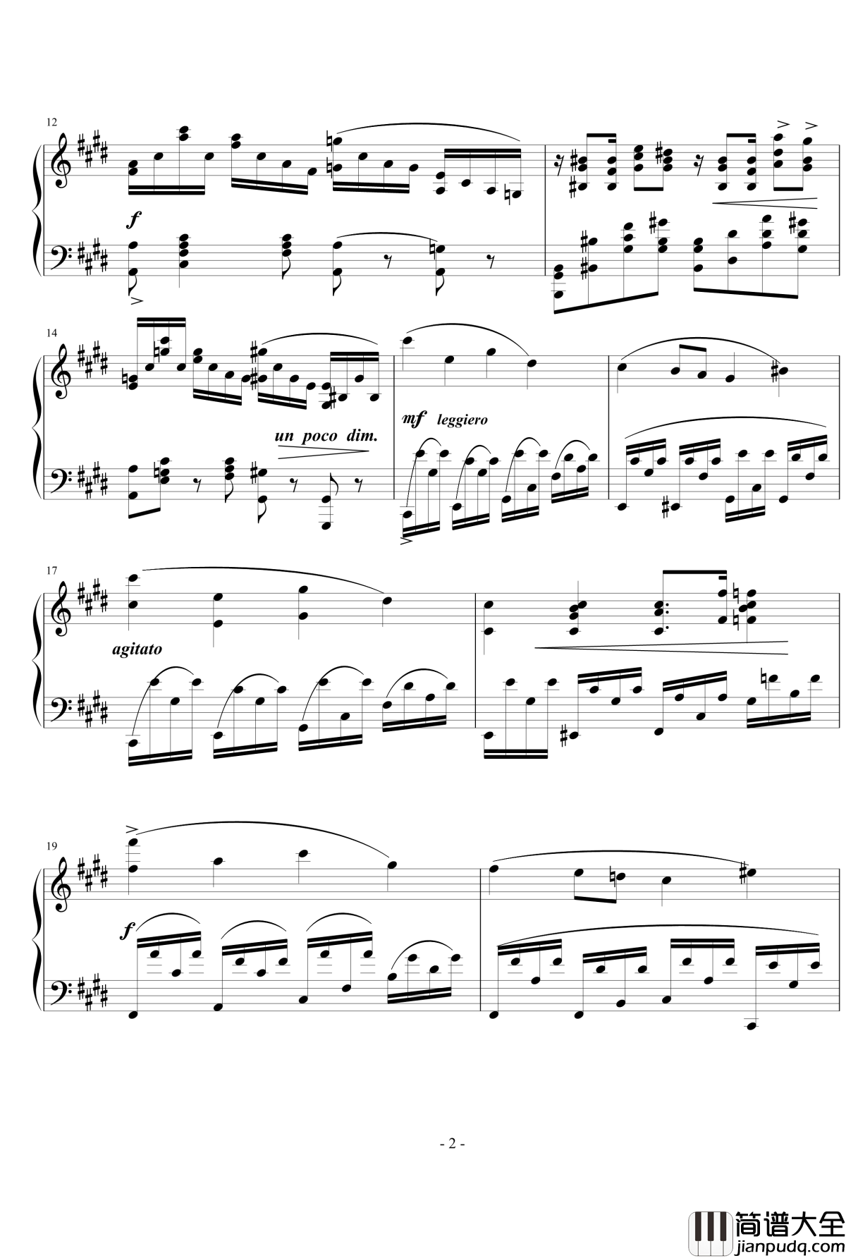 烂大俗奏鸣曲钢琴谱_1乐章_nyride