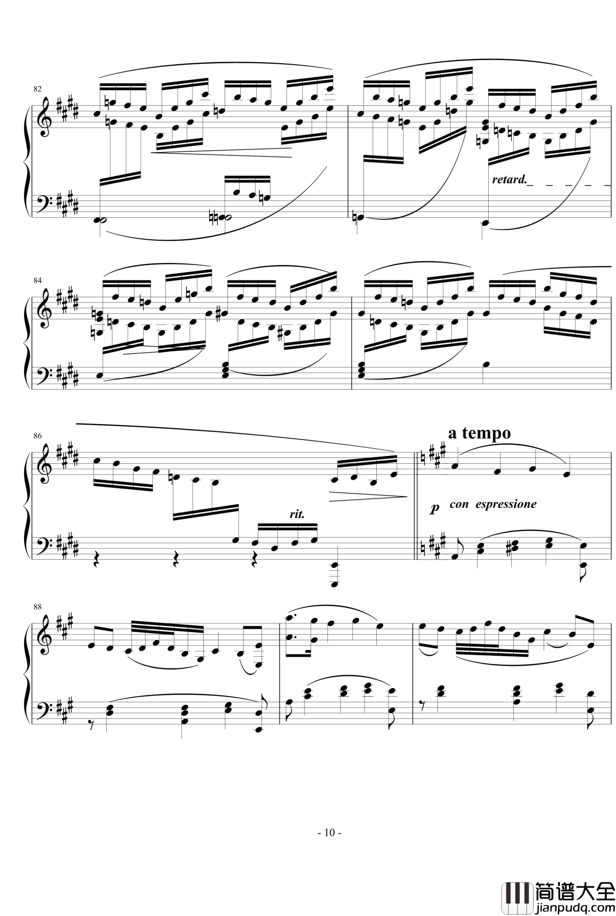 烂大俗奏鸣曲钢琴谱_1乐章_nyride