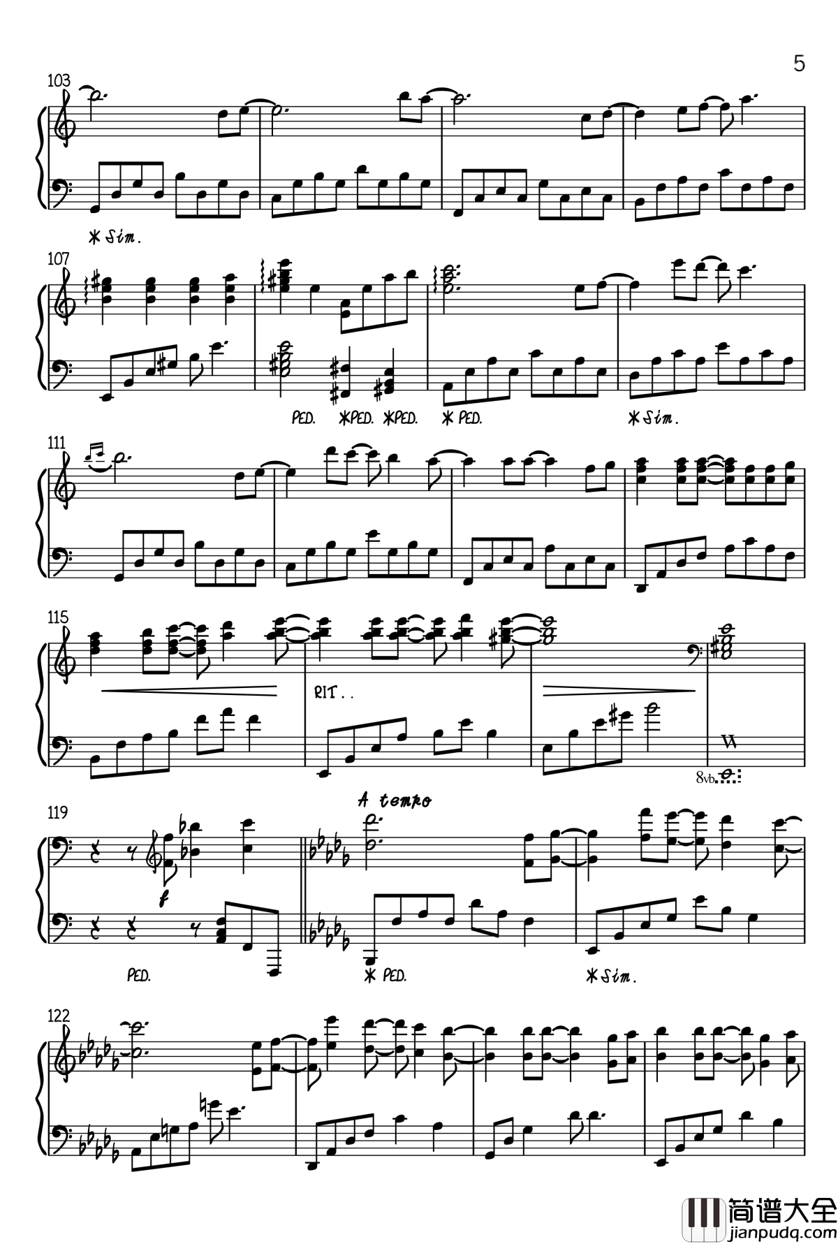 戀_冬钢琴谱__/_Love_Winter_V.K