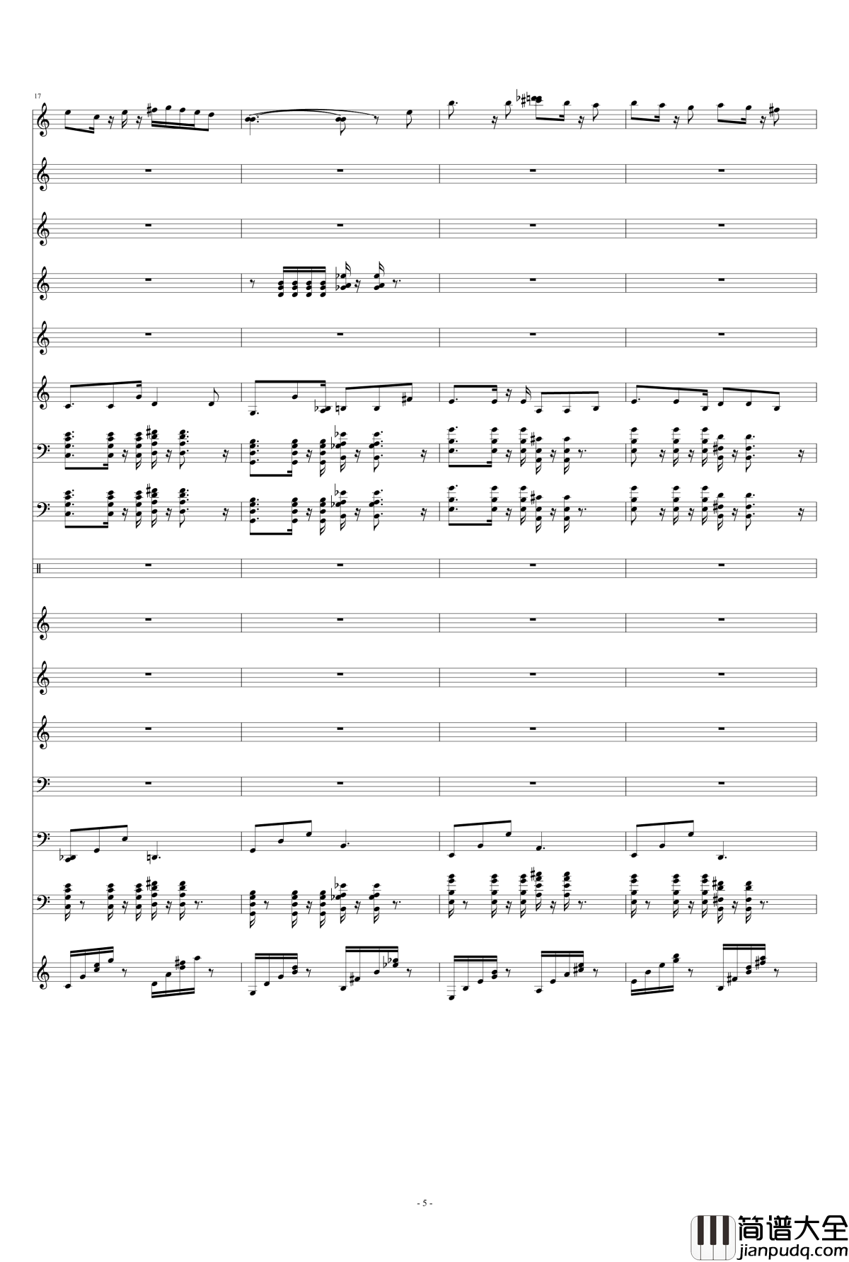 革衣钢琴谱_半璧