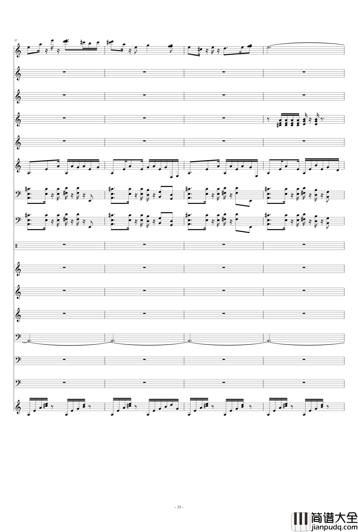 革衣钢琴谱_半璧