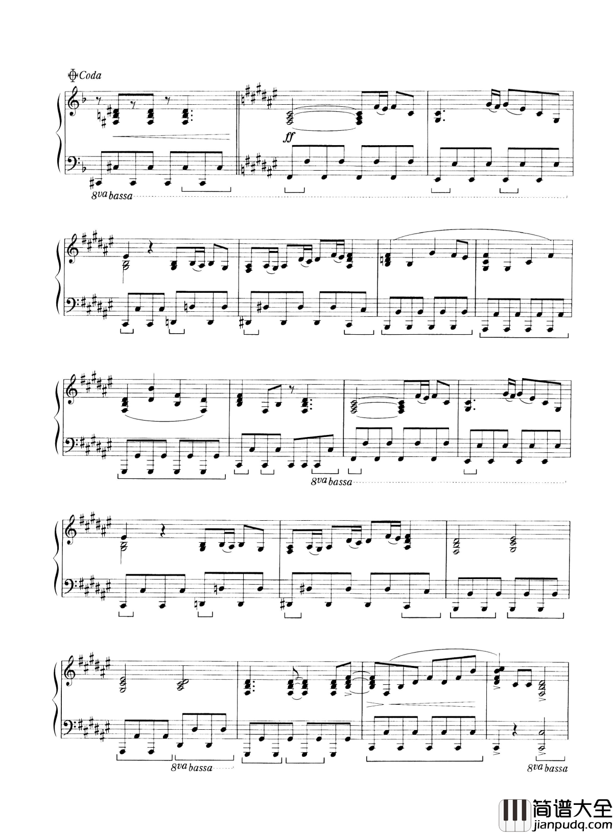 となりのトトロ钢琴谱_龙猫_/_久石让