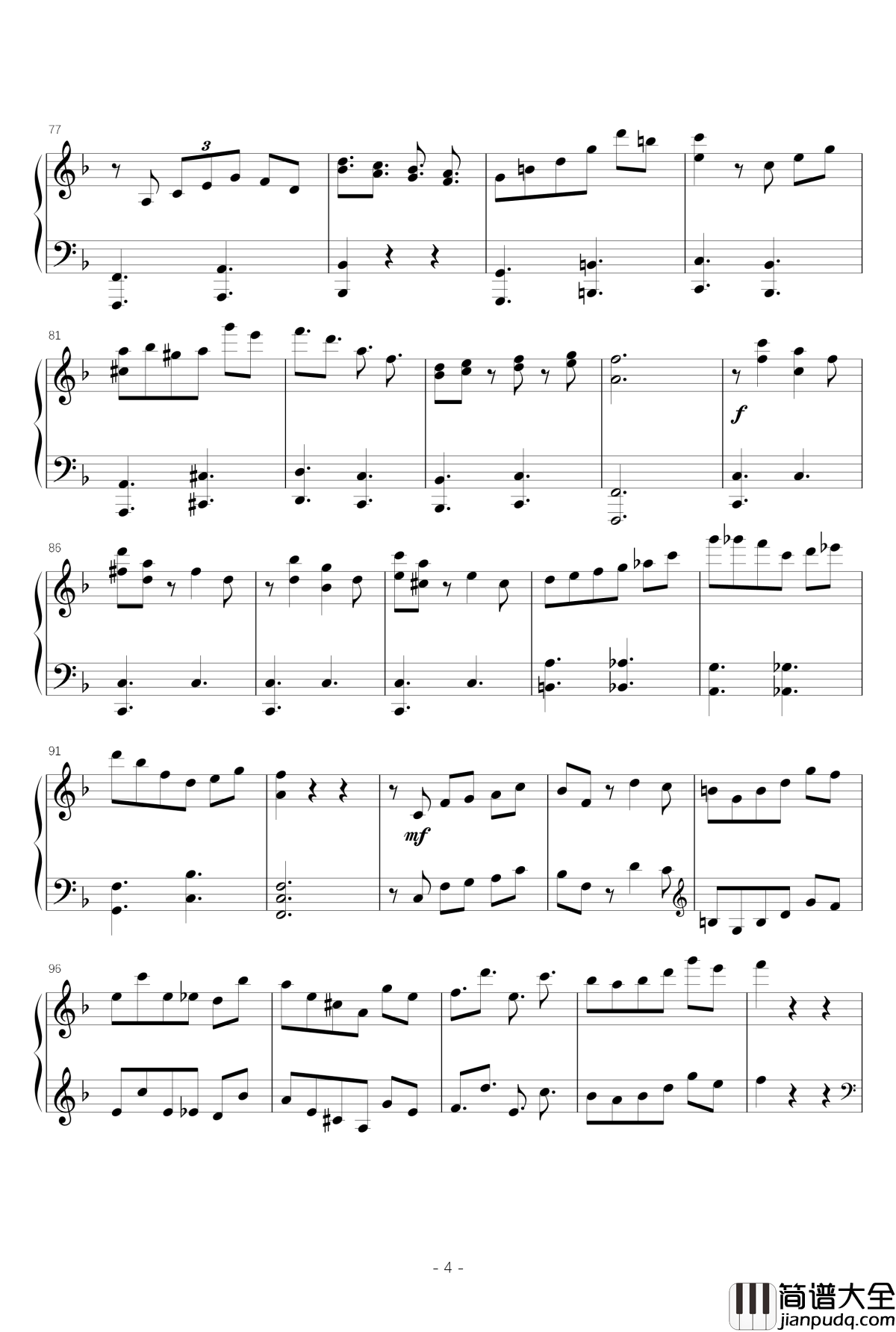 We_Wish_You_A_Merry_Christmas钢琴谱_Jacob_Koller