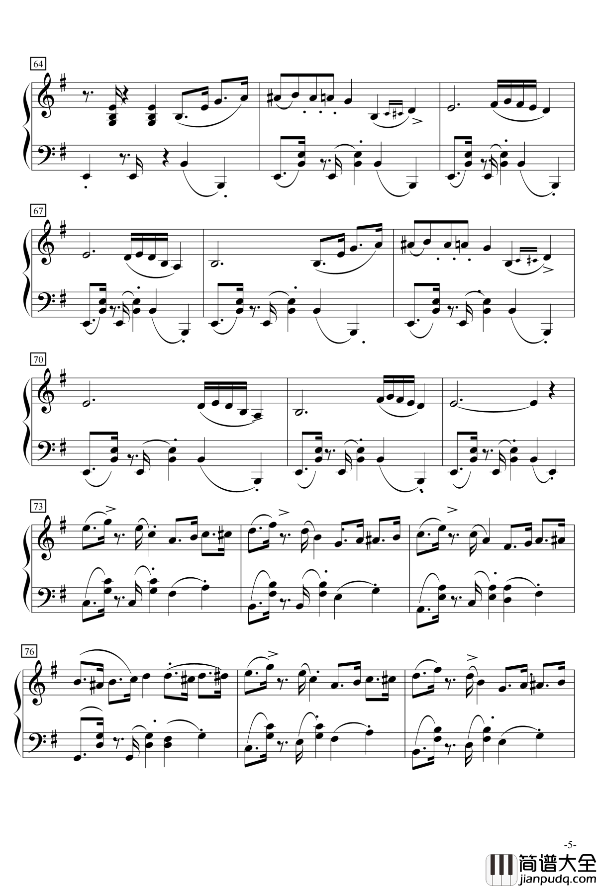 Take_Five钢琴谱_Dave_Brubeck