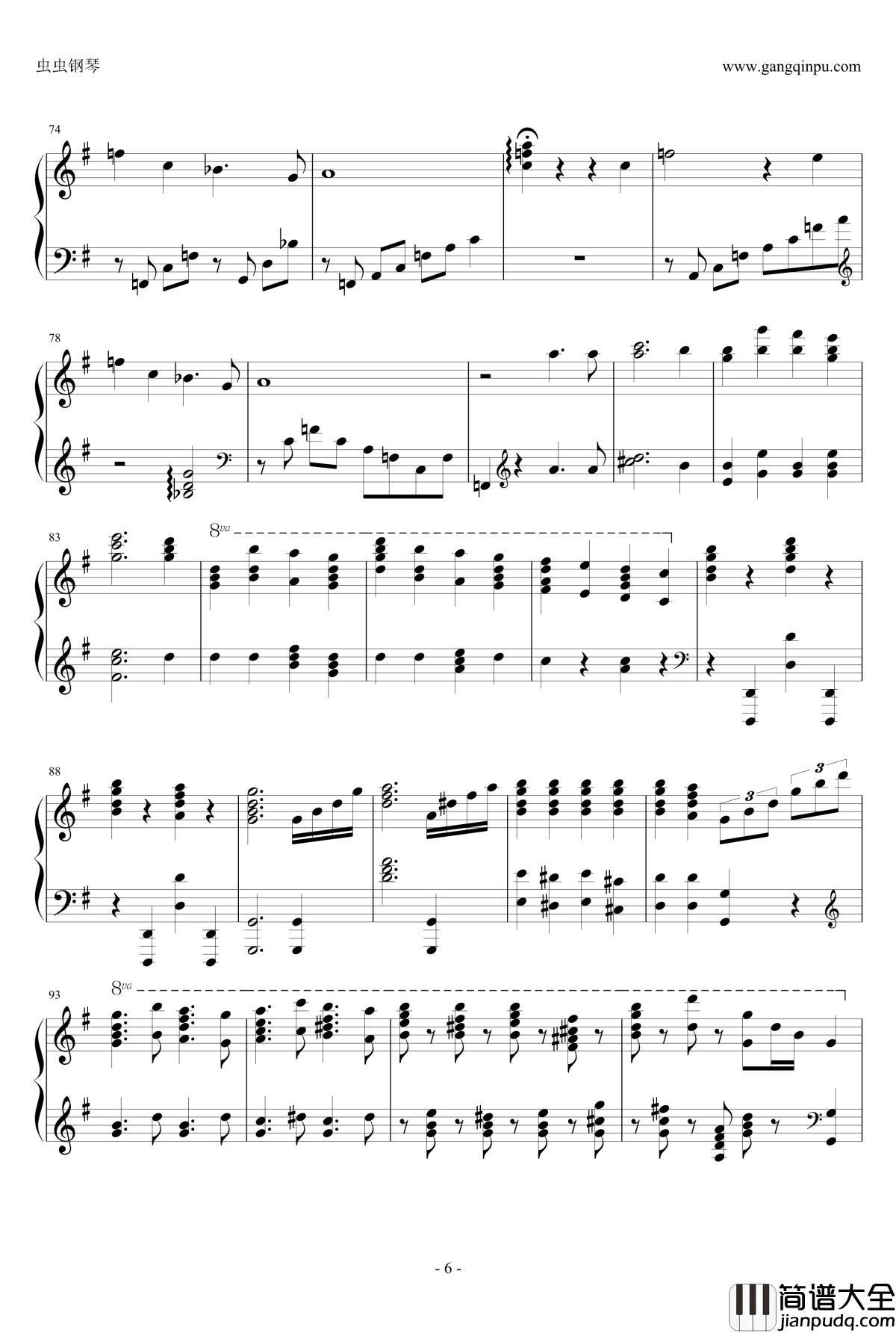 New_World_Concerto钢琴谱_新世界钢琴协奏曲_马克西姆演奏版本_Maksim·Mrvica